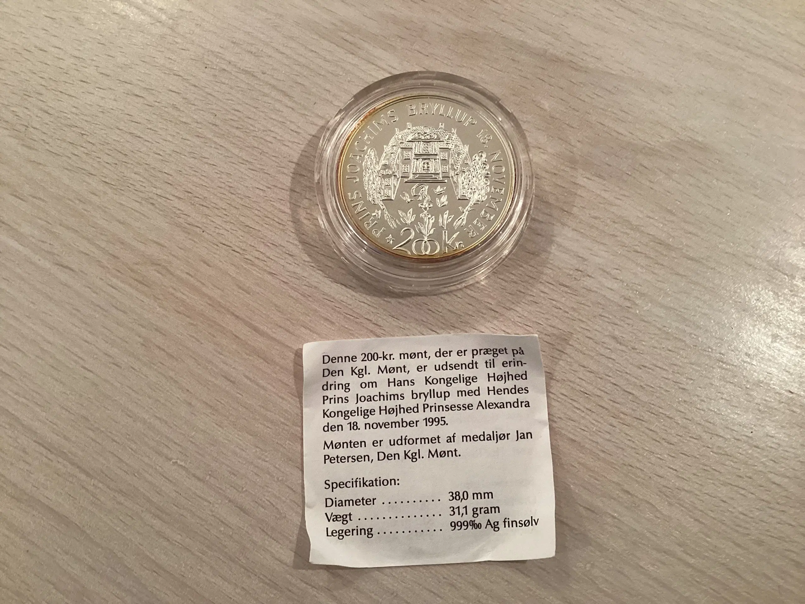 200 kroners erindringssølvmønter 19952000