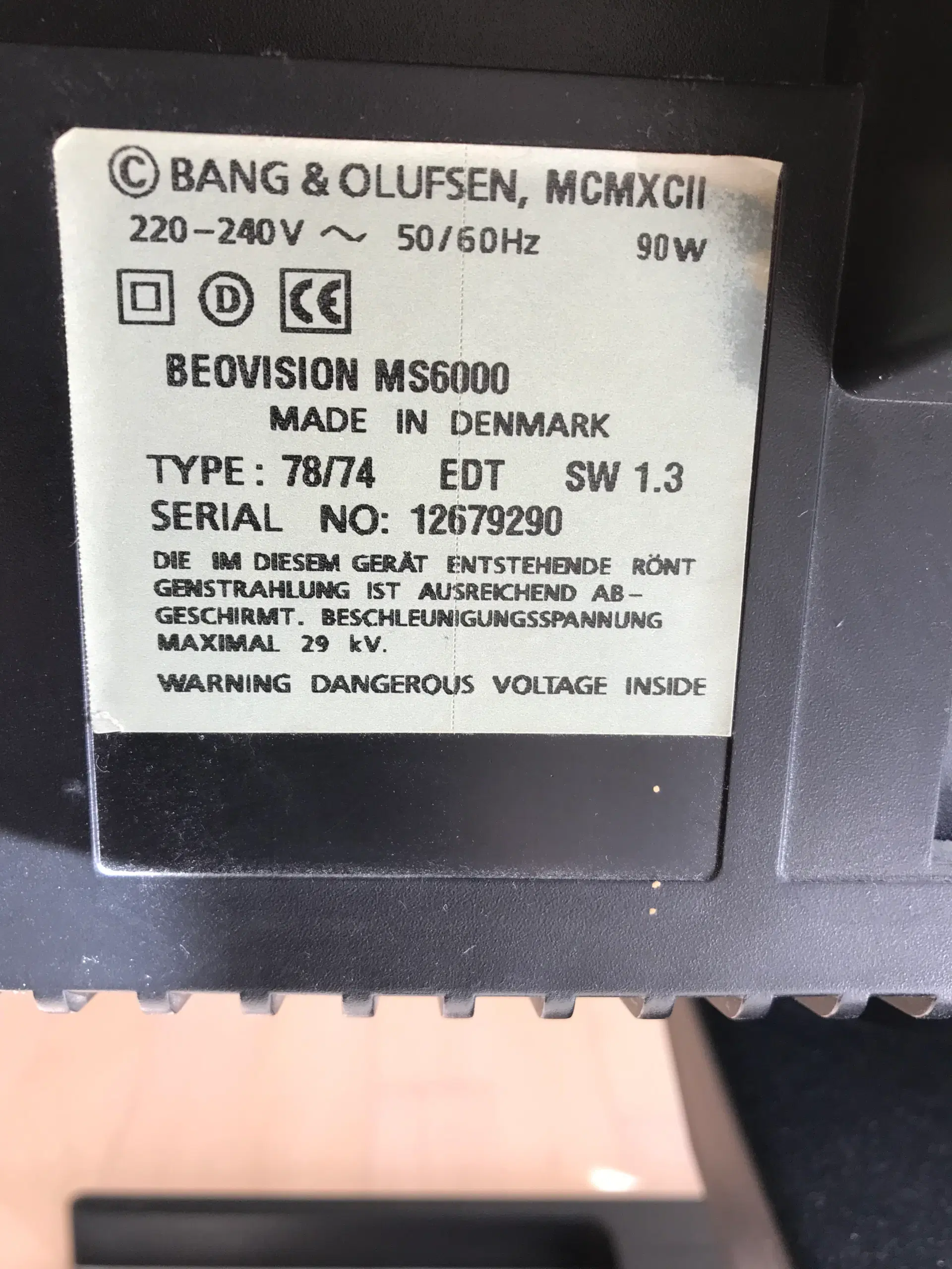 BO Vision MS 6000