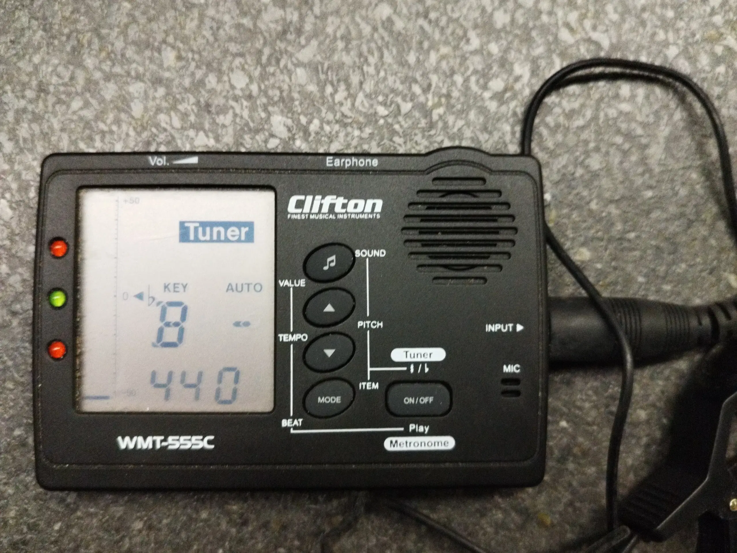 Clifton guitar tuner