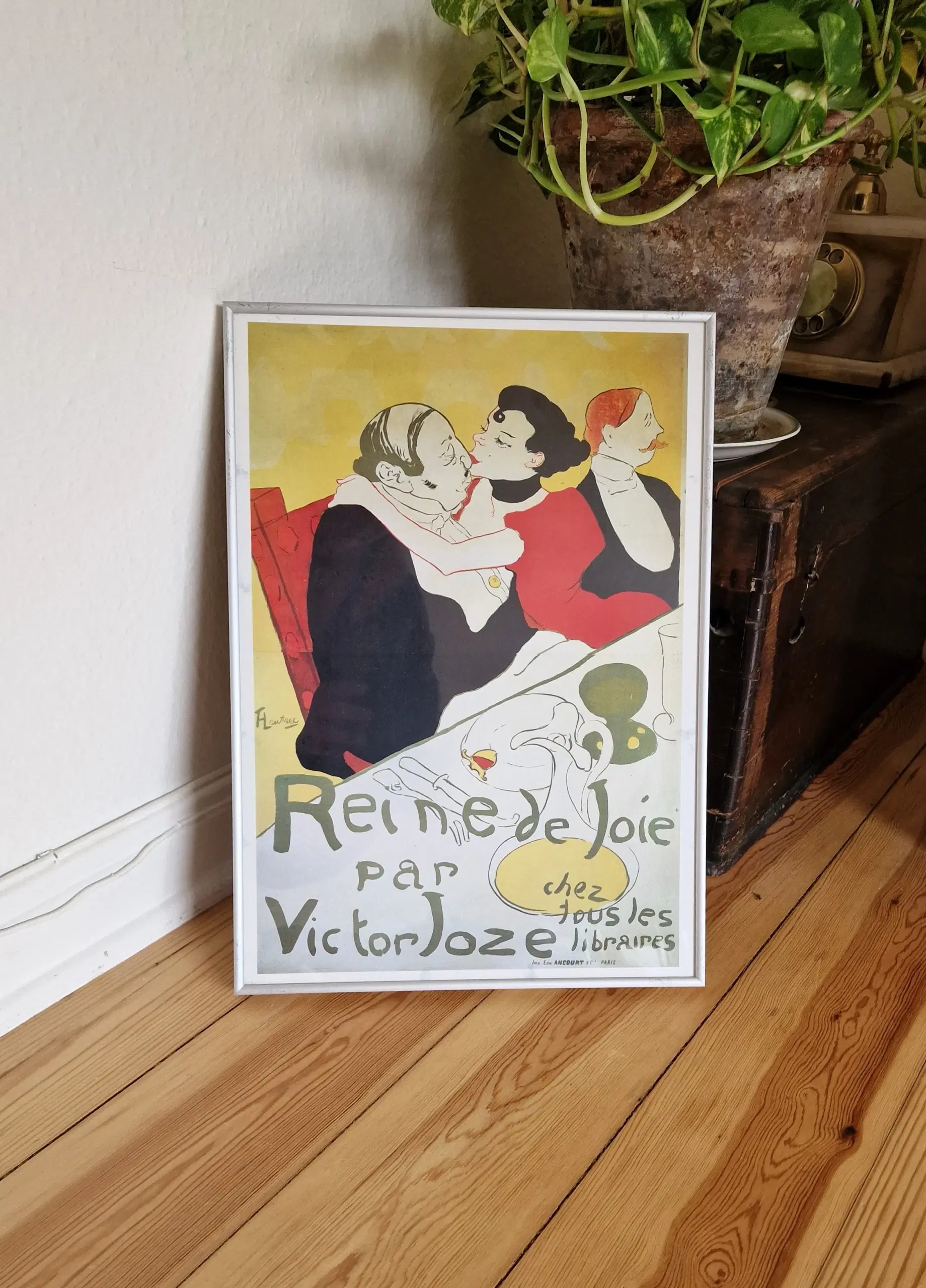 4 Stk Art nouveau plakater