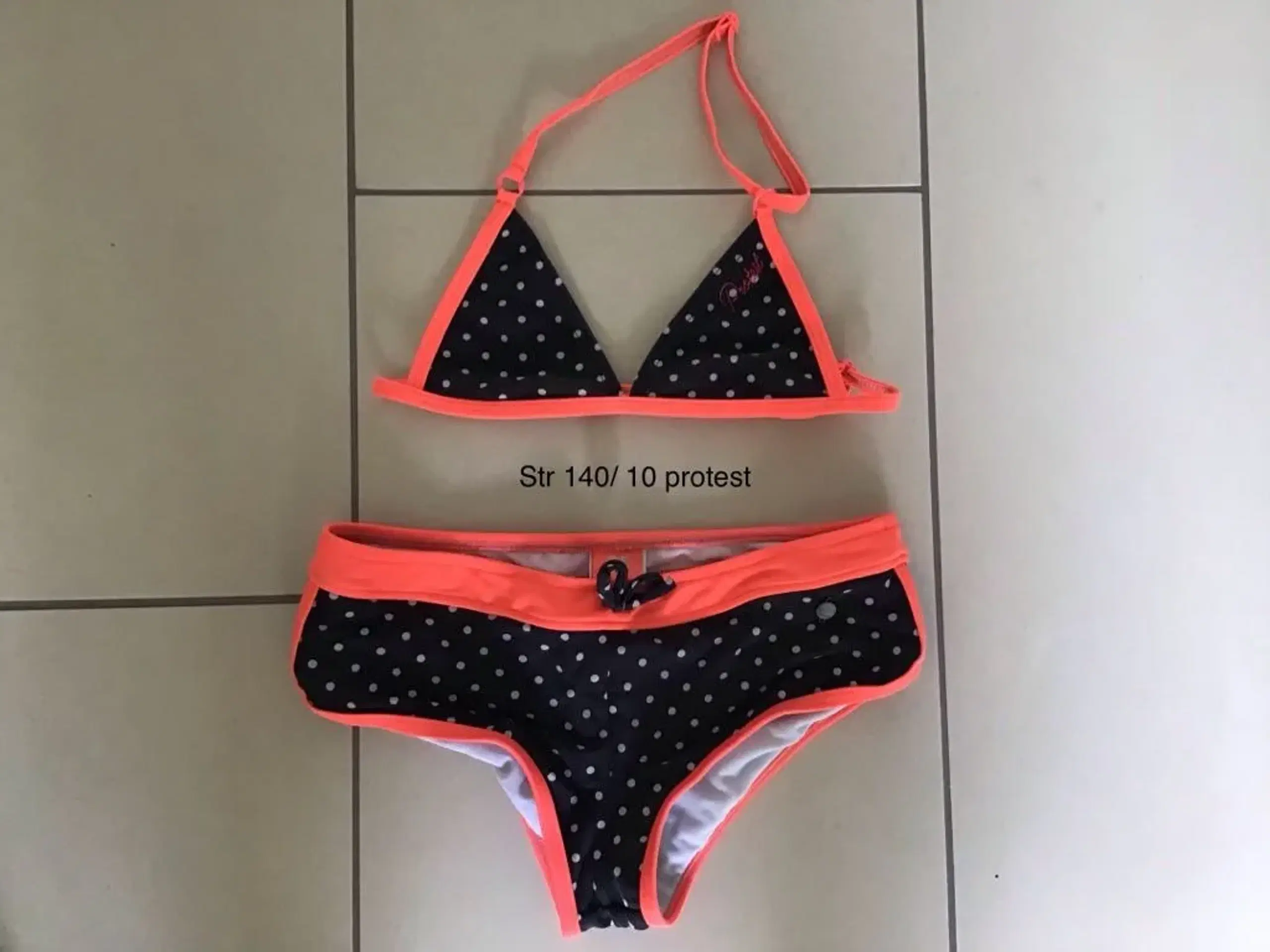 Kjole bikini buksedragt str 140