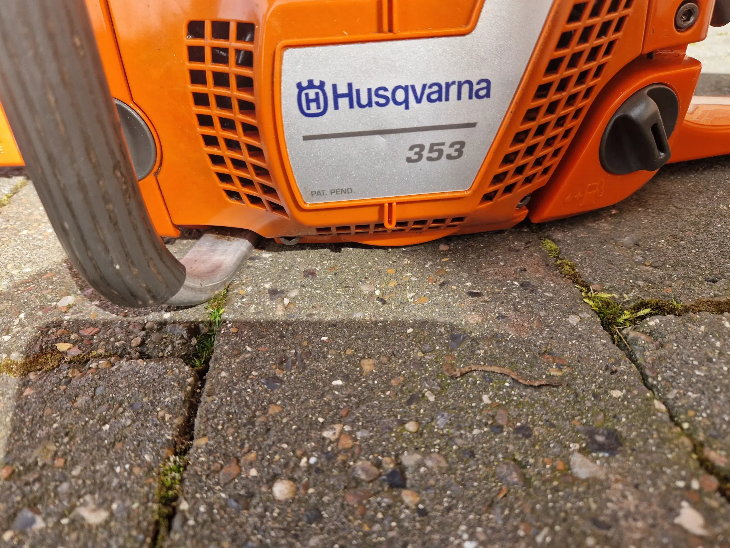 Husqvarna kædesav med tilbehør