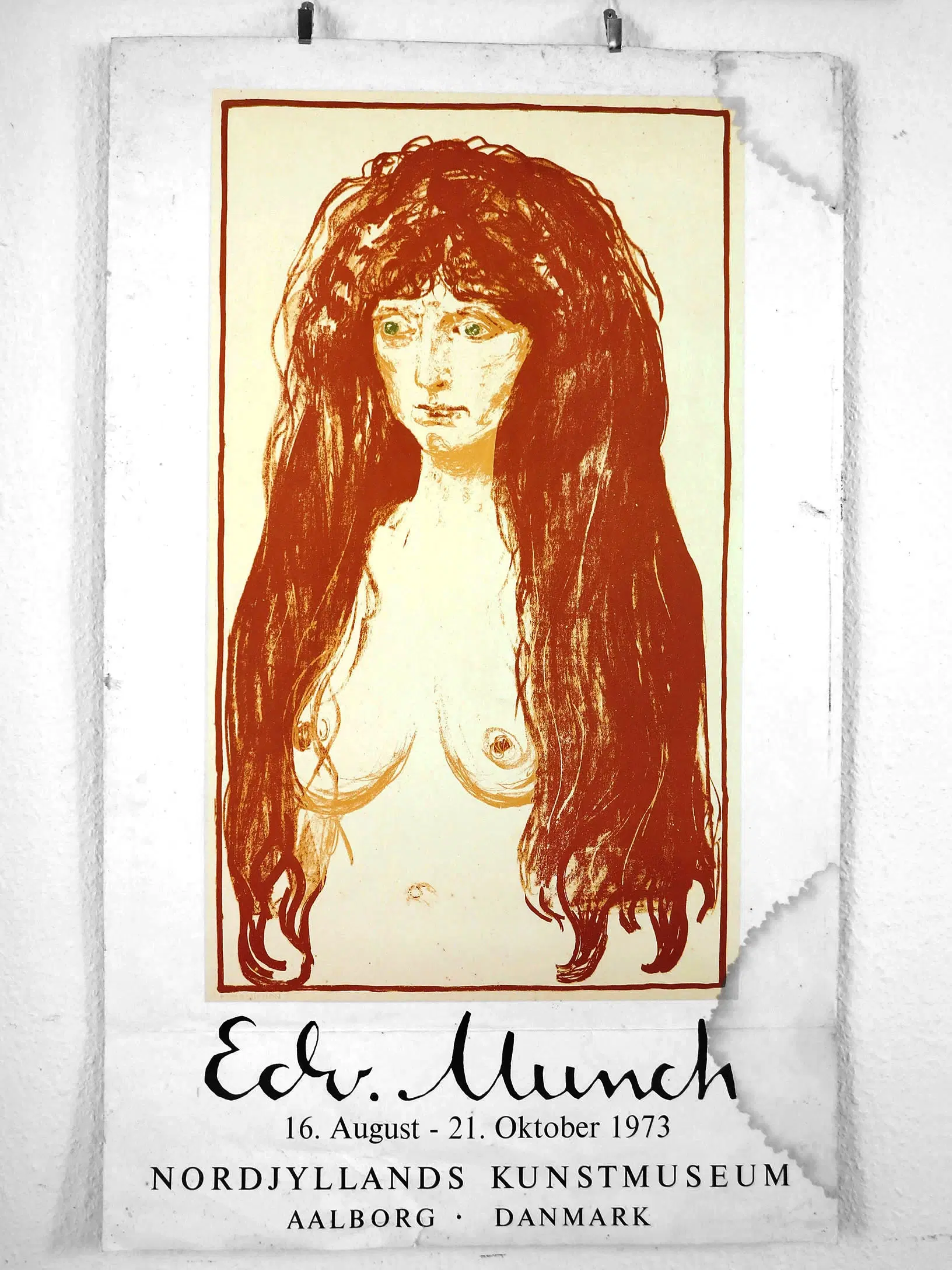 udstillingsplakat Edvard Munch