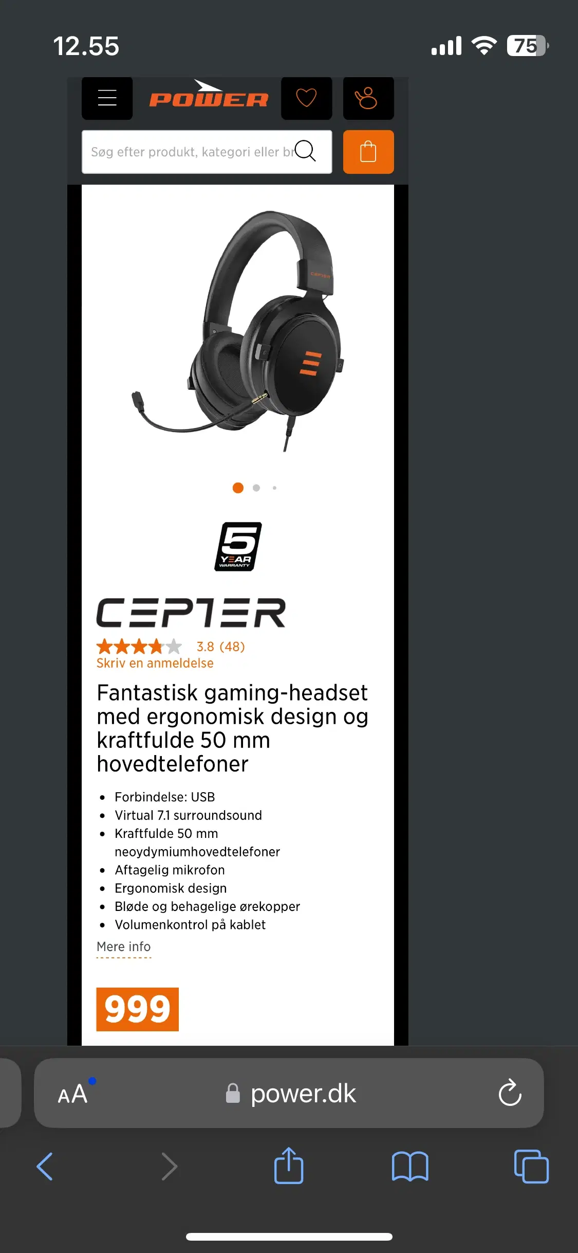 Helt ny Gaming Headset