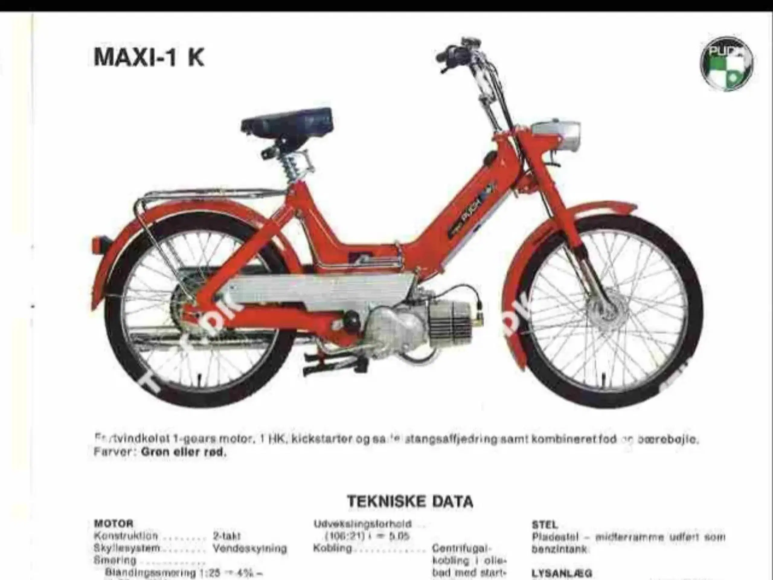 KØBES Puch maxi K