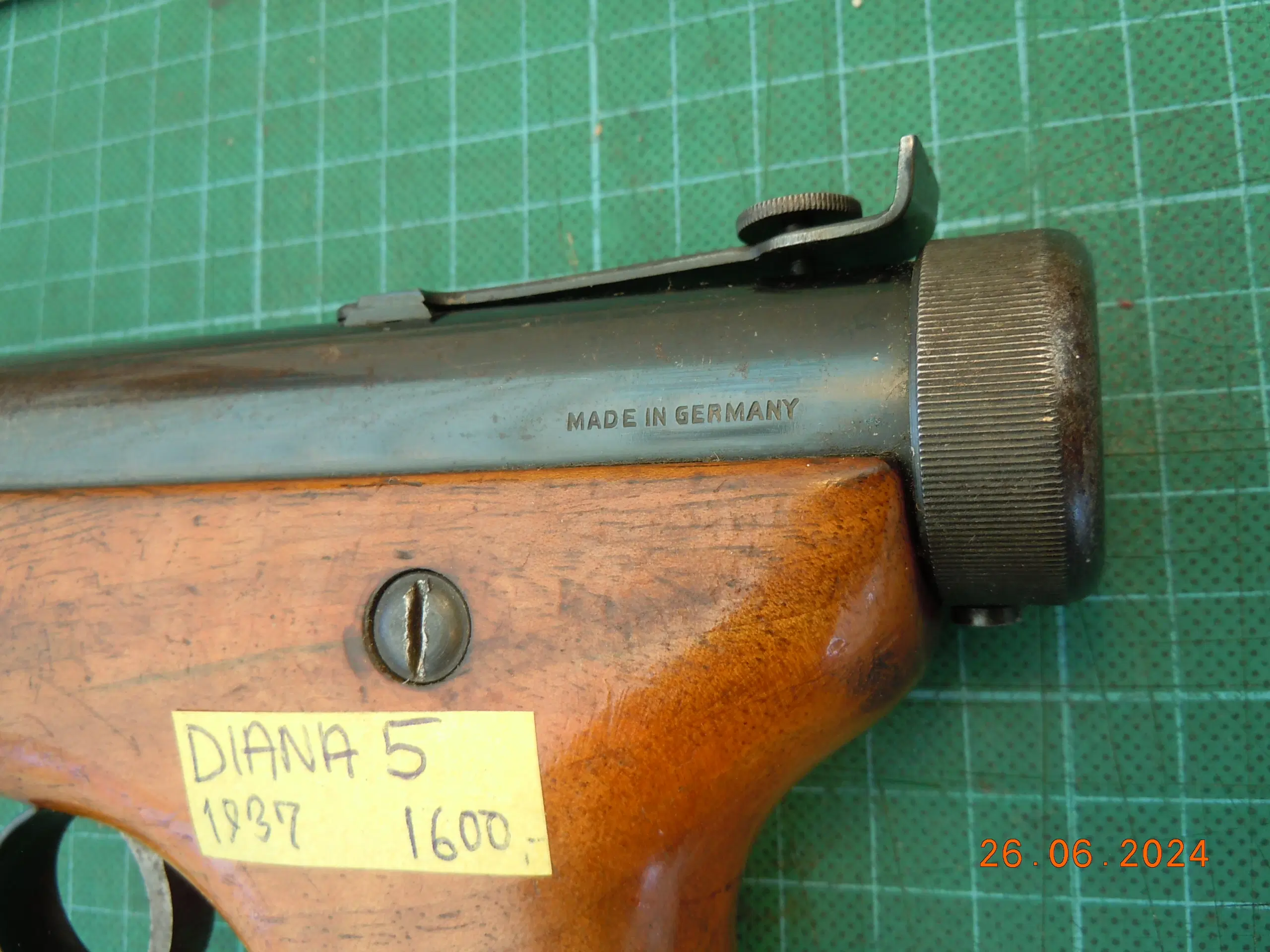 DIANA Mod 5 Førkrigs luftpistol