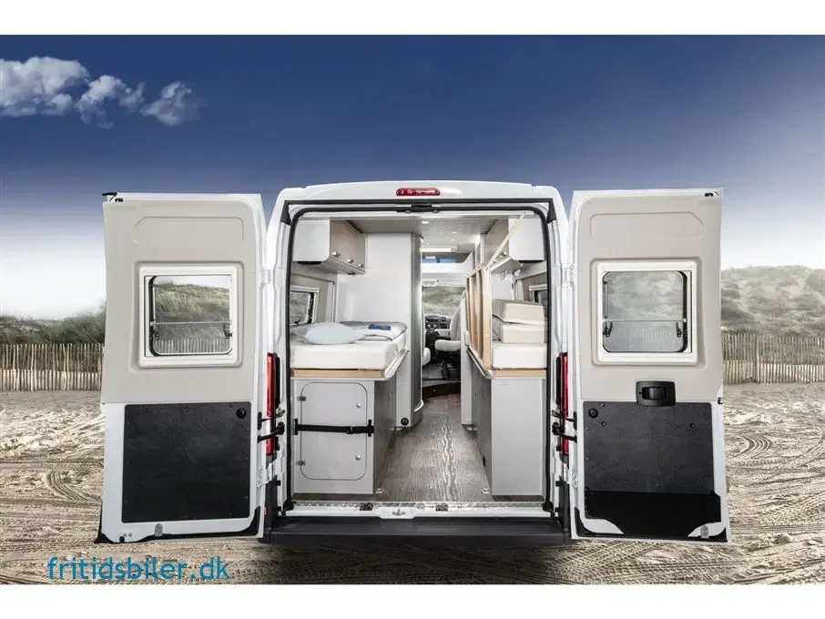 2024 - Hymer Free 602   Campervan Free 602 Kompakt kvalitetscamper fra Hymer M/ enkeltsenge