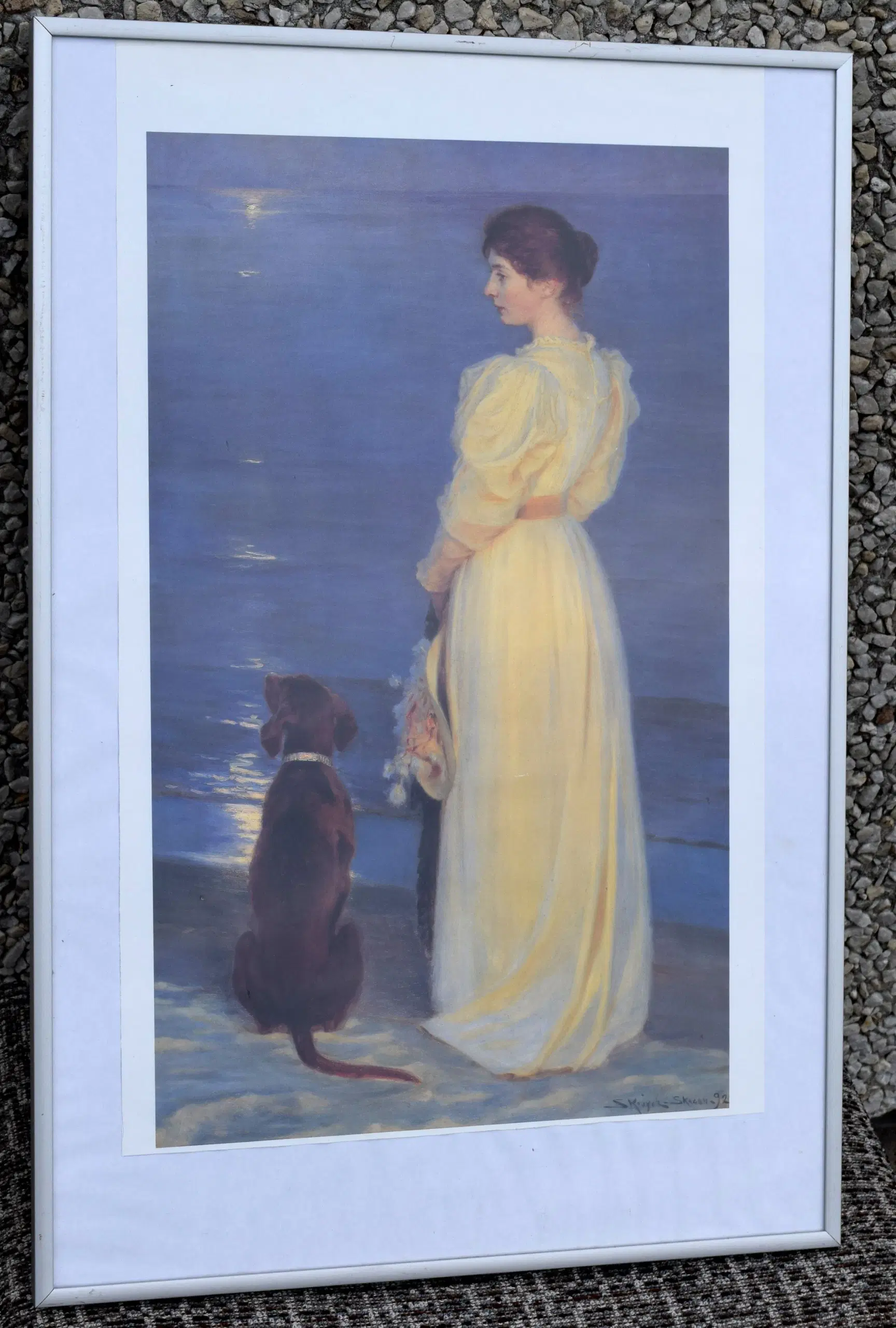 Kunsttryk af PS Krøyer