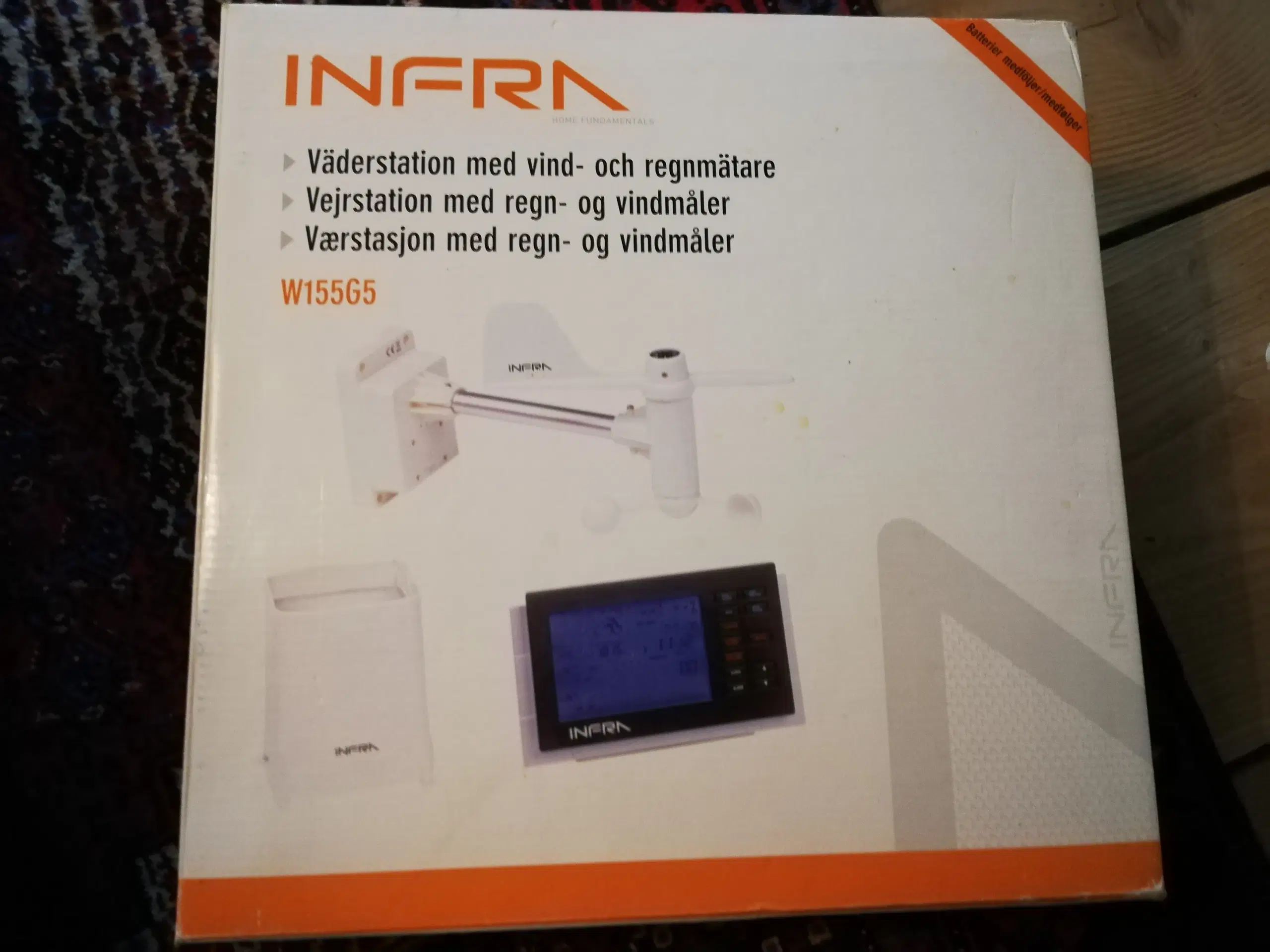 Vejrstation INFRA W155G5