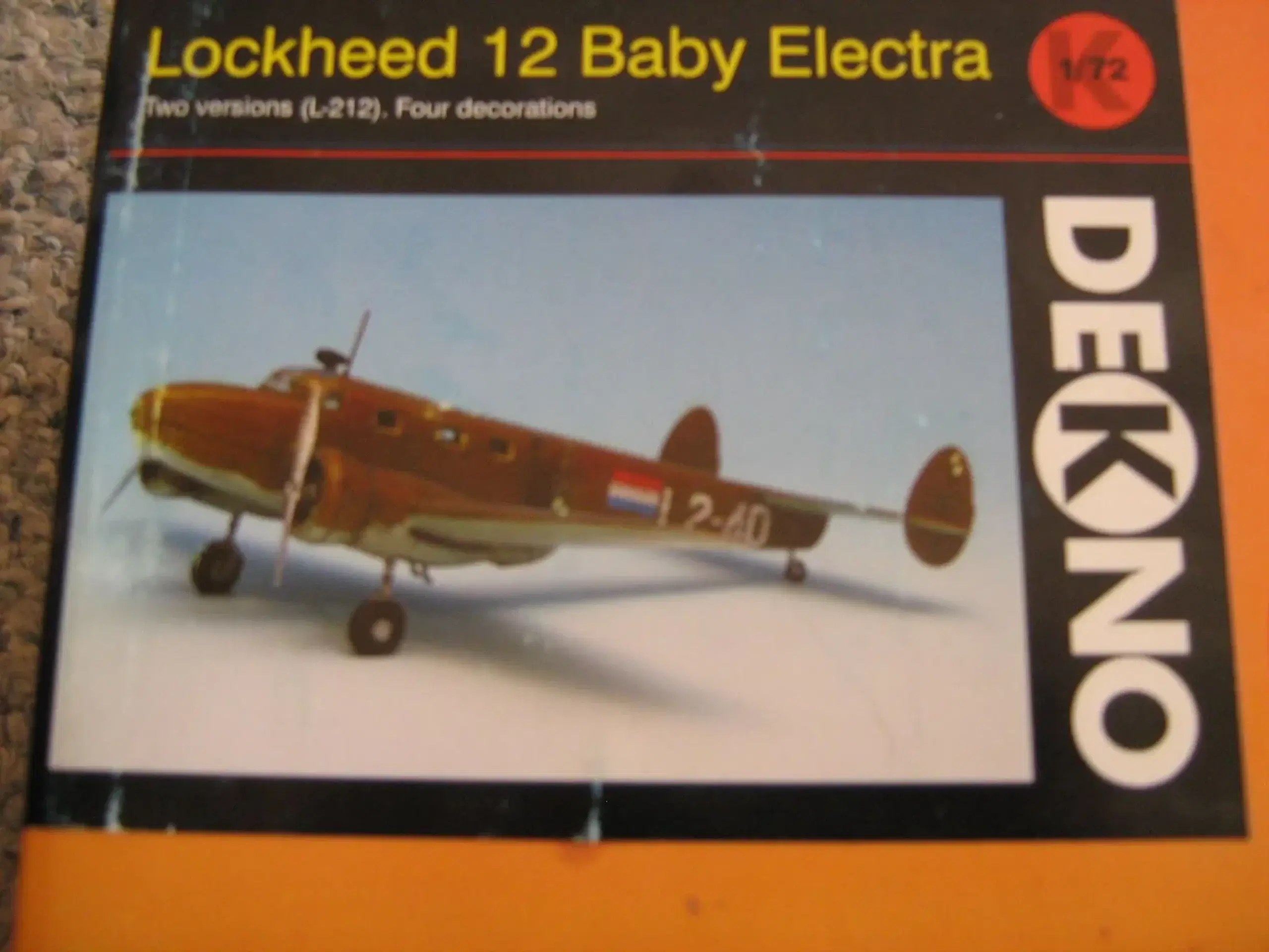 Dekno Lockheed Electra skala 1/72