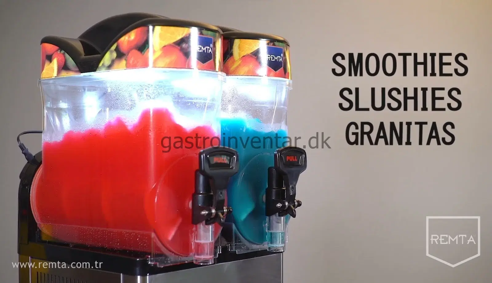 Slushice maskine - 2 x 12 liter