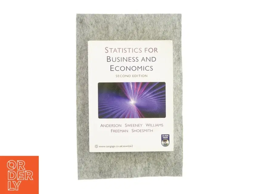 Statistics for business and economics second edition (bog)