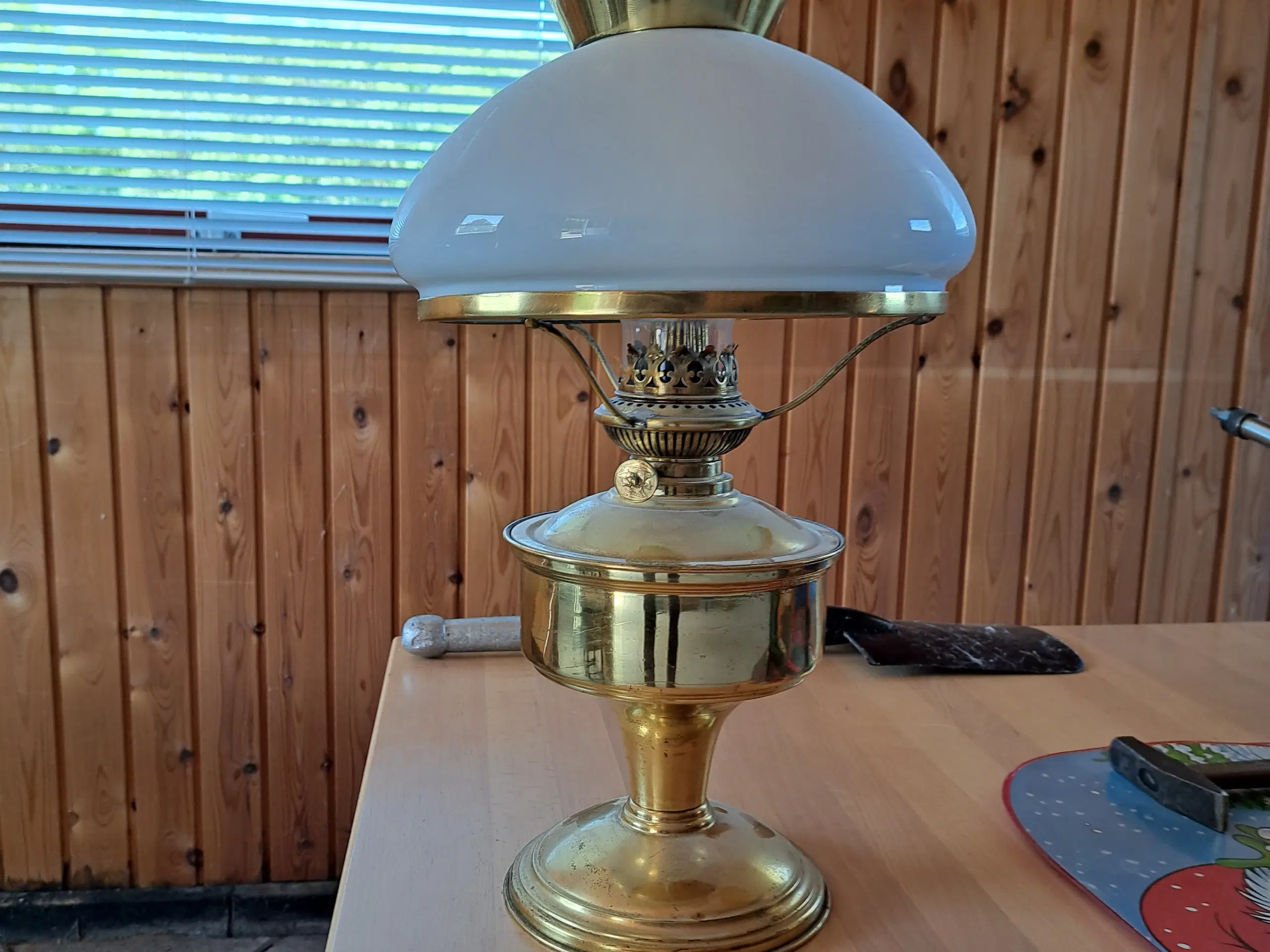 Gammel lampe