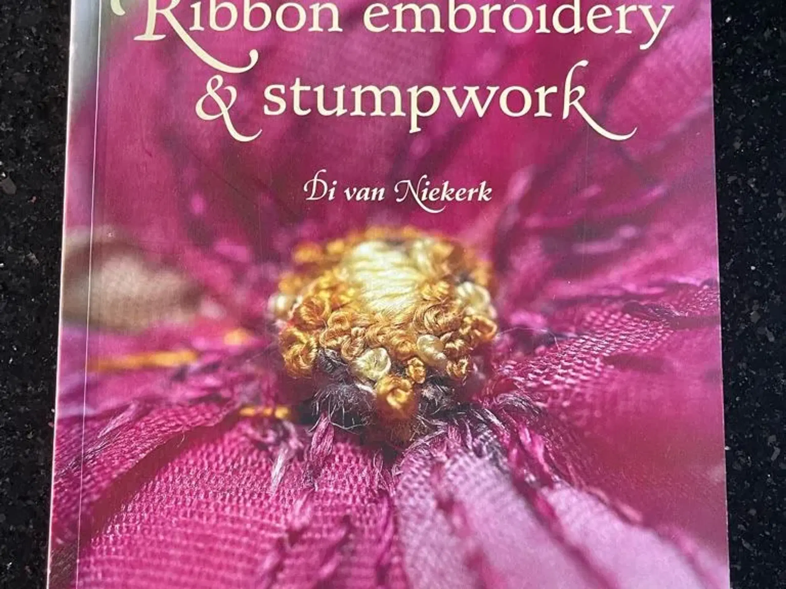 Bog - Ribbon Embroidery  stumpwork