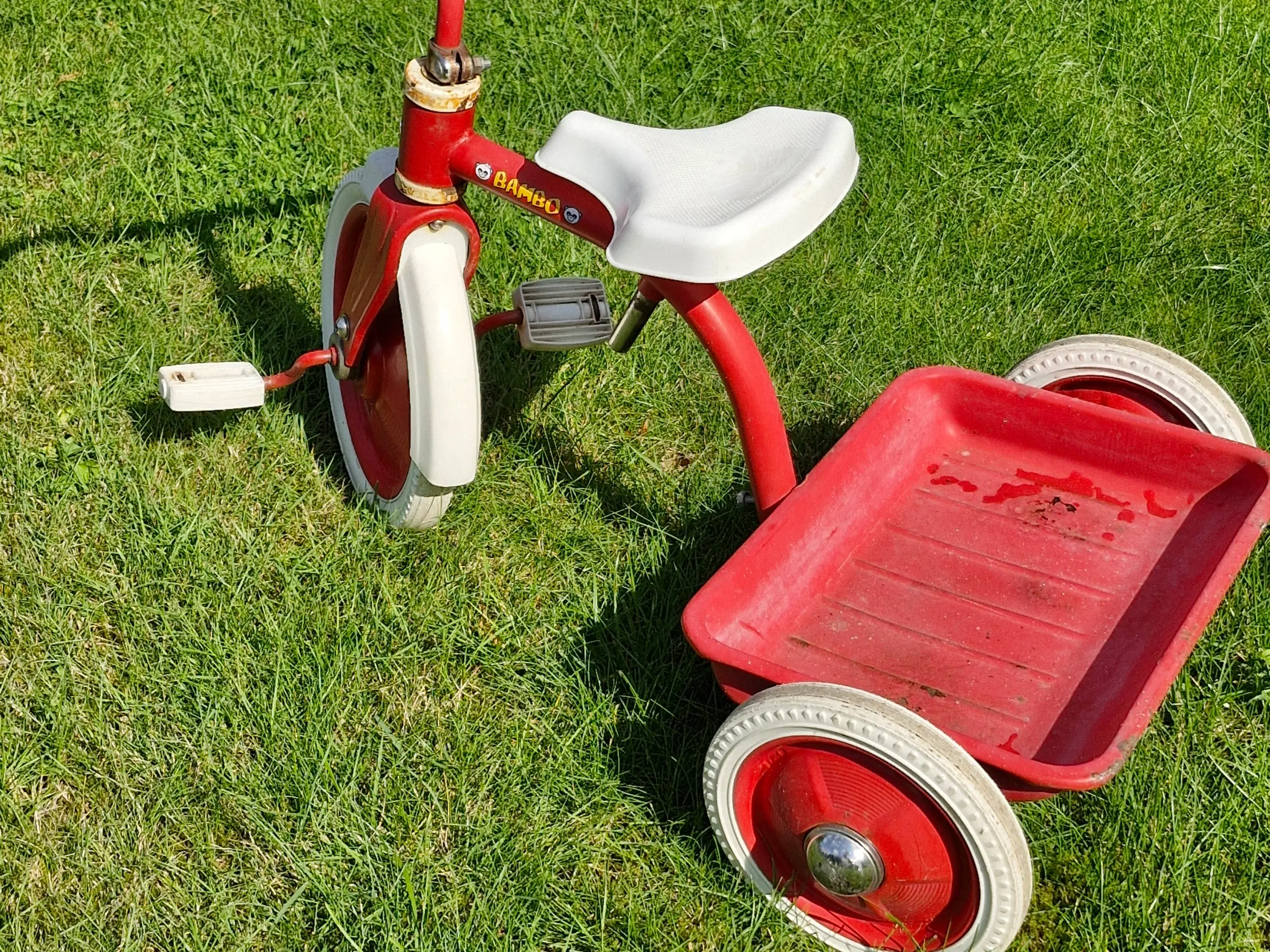 3-hjulet cykel med lad