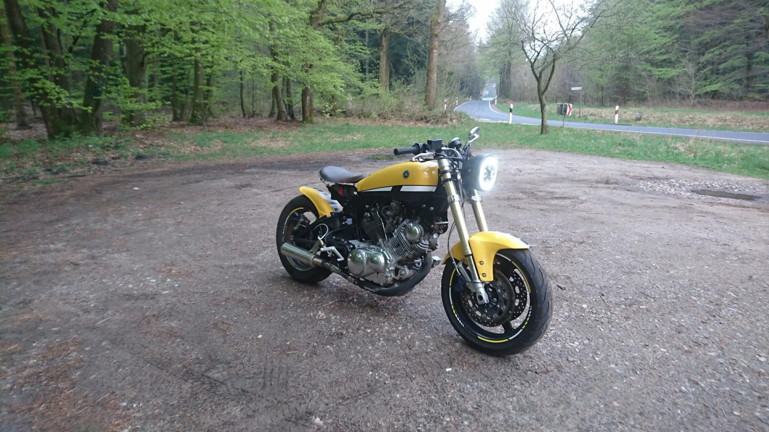 Yamaha XV 1000 ccm cafe racer