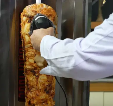 Shawarma / Døner grill 50 kg – elektrisk