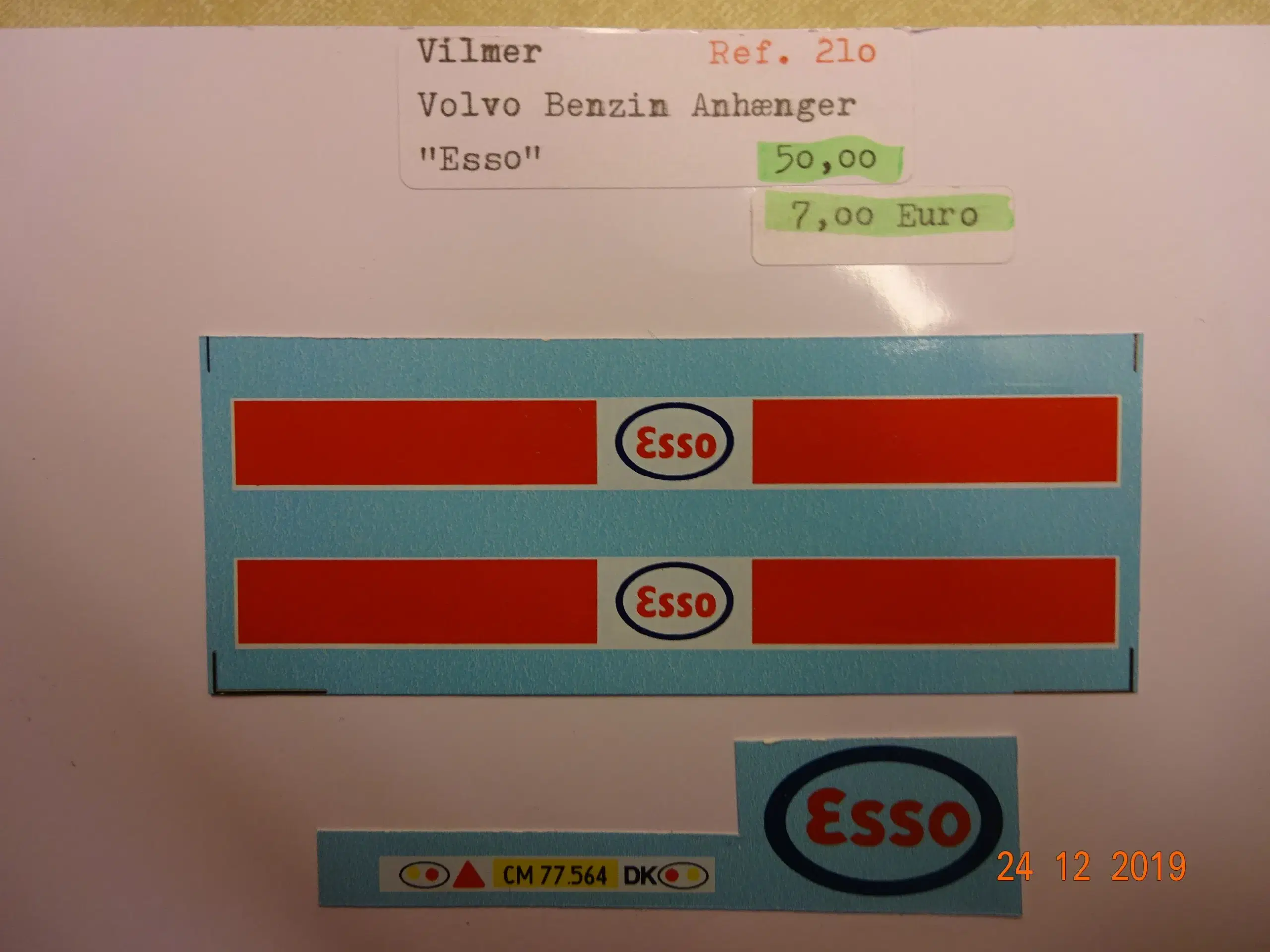 Vilmer decal sæt