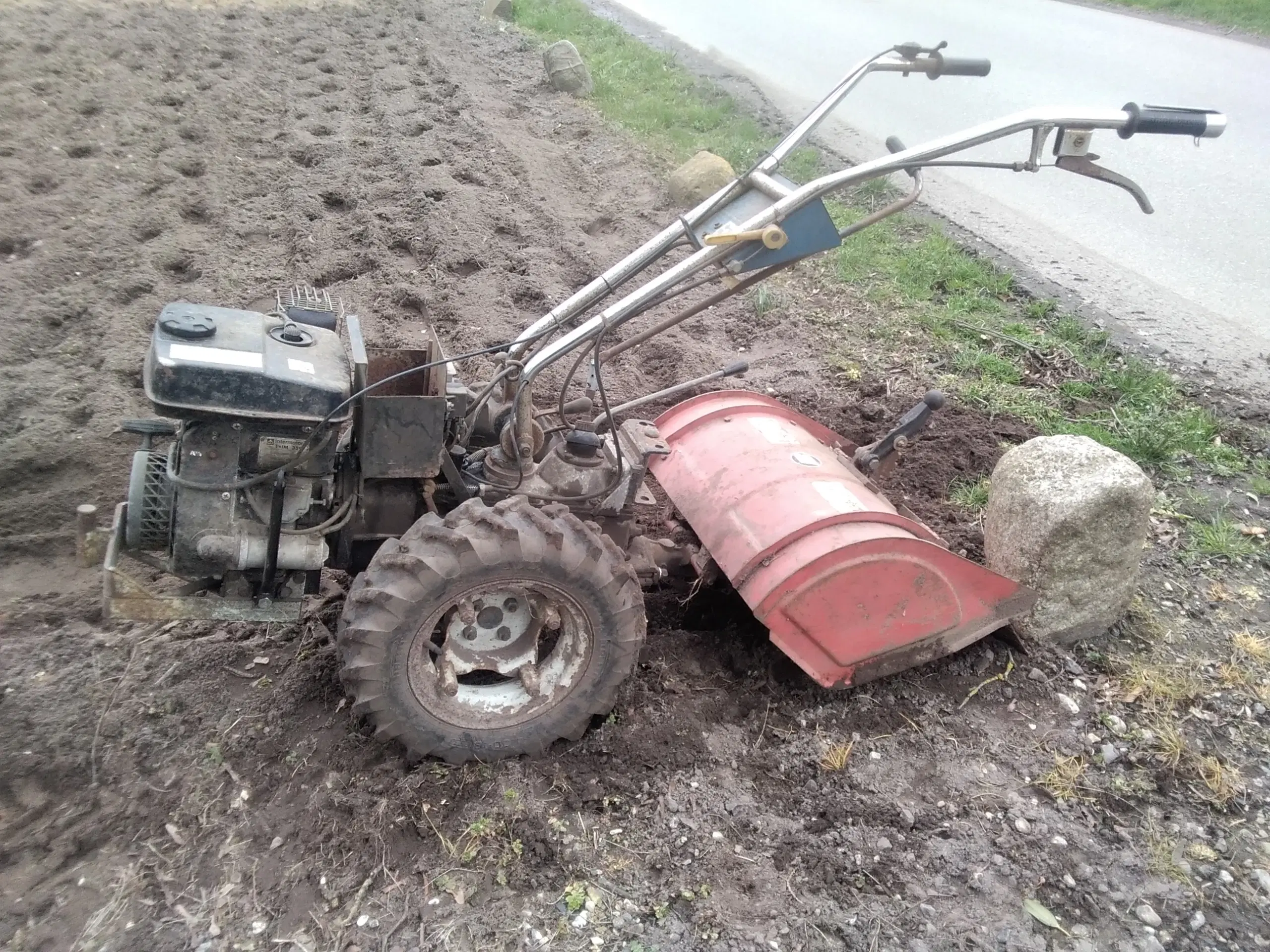 Skovvogn Byt m Havetraktor Fræser E-Bike Nyere OK