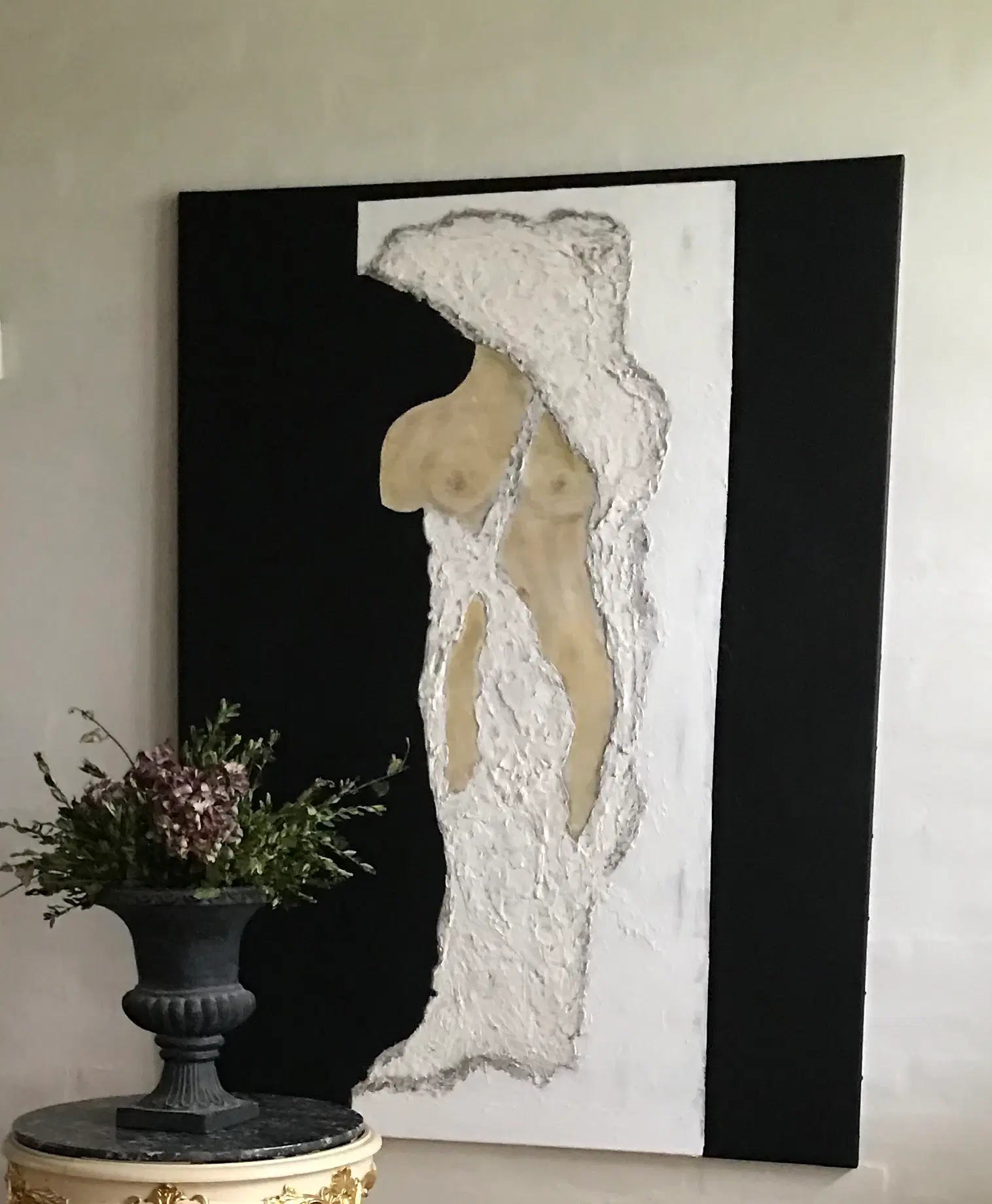 Kunst   Akryl maleri    woman  90x120