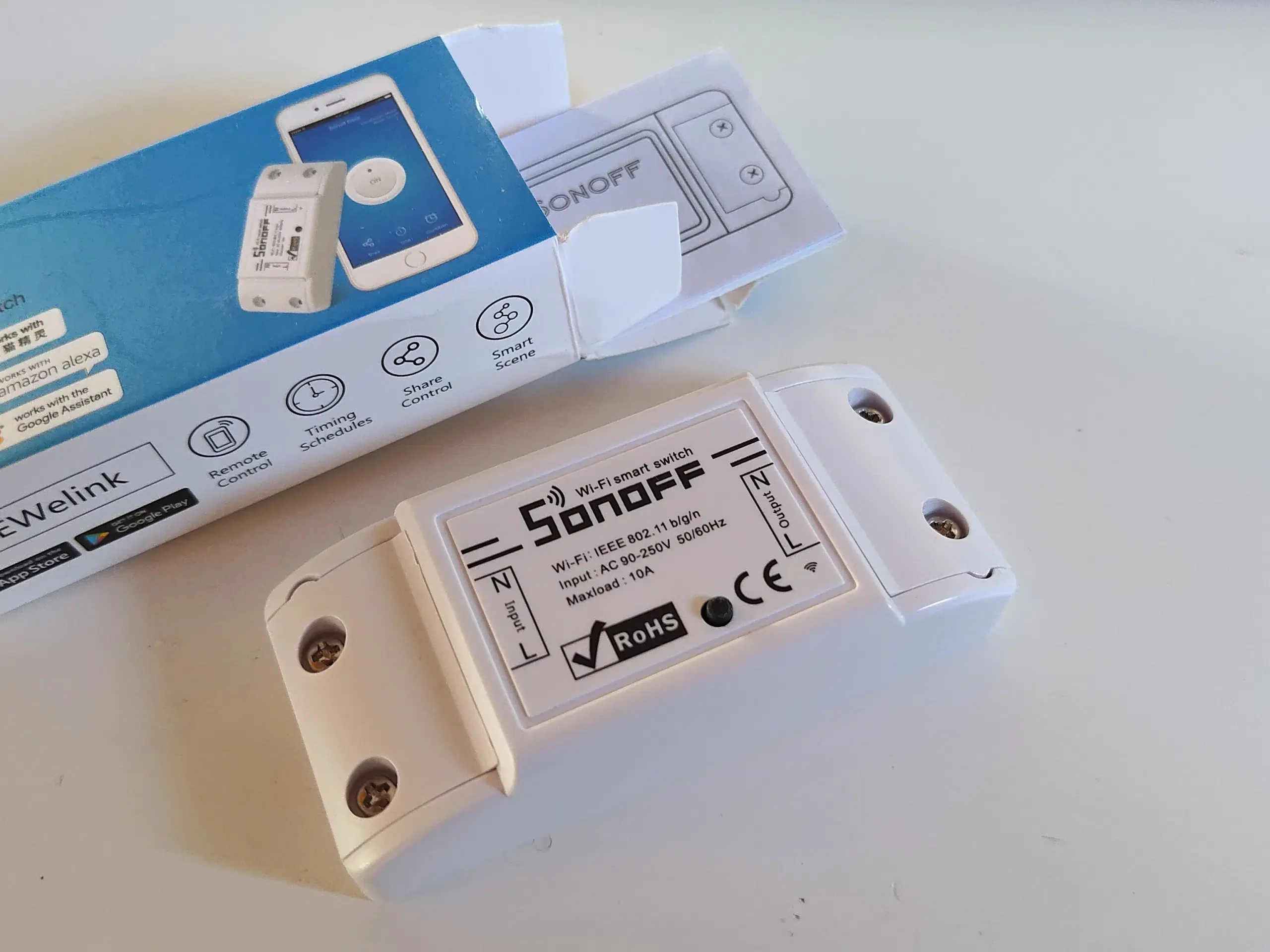 smart kontakter (wifi)  sonoff