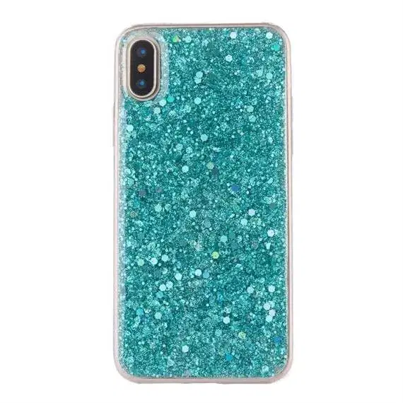 Glimmer silikone cover til iPhone X XS