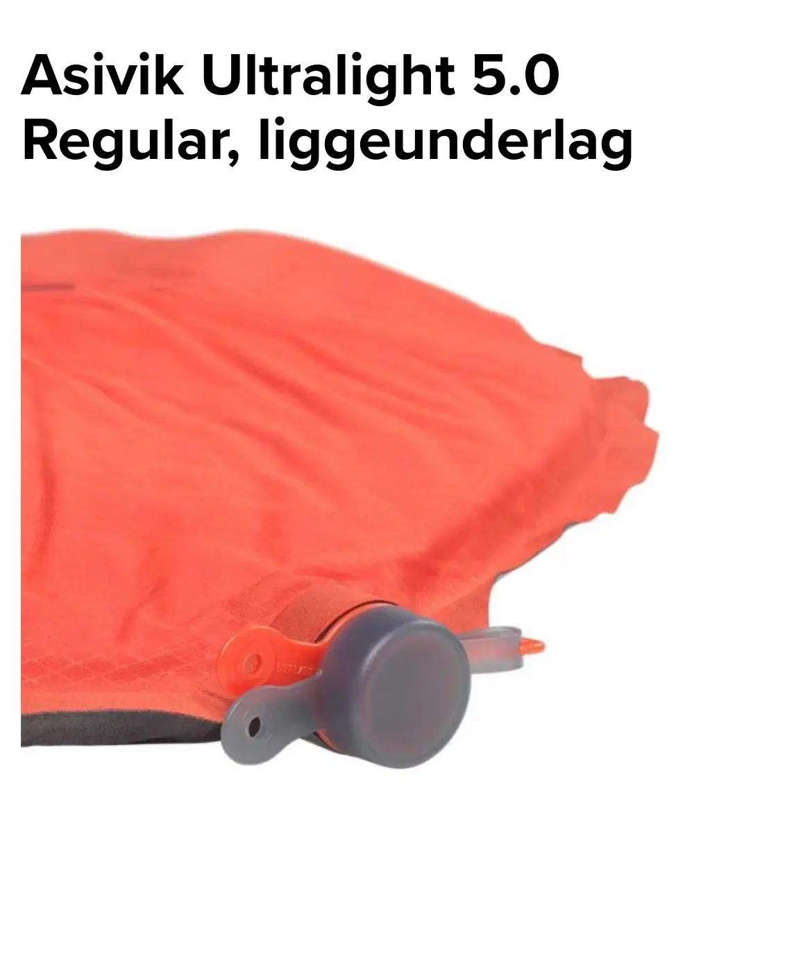 Liggeunderlag Asivik med chairkit