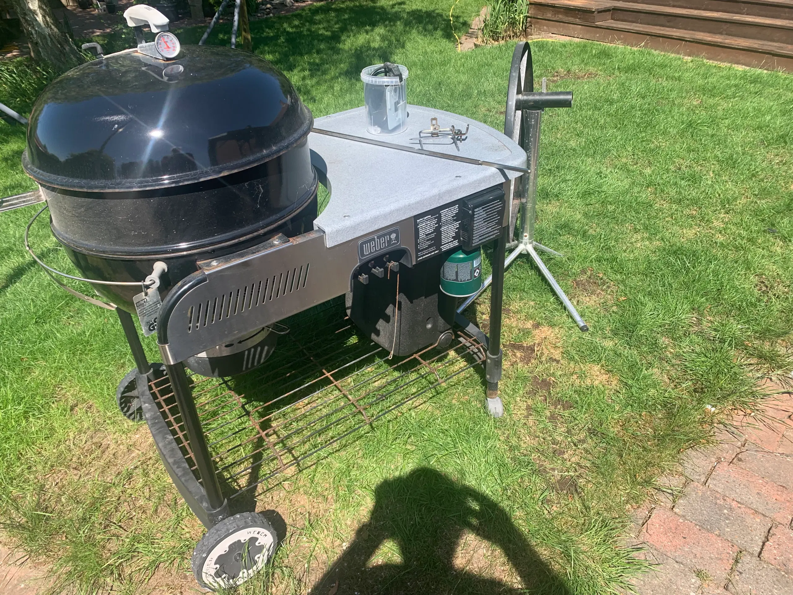 Weber kul grill med gas tænding