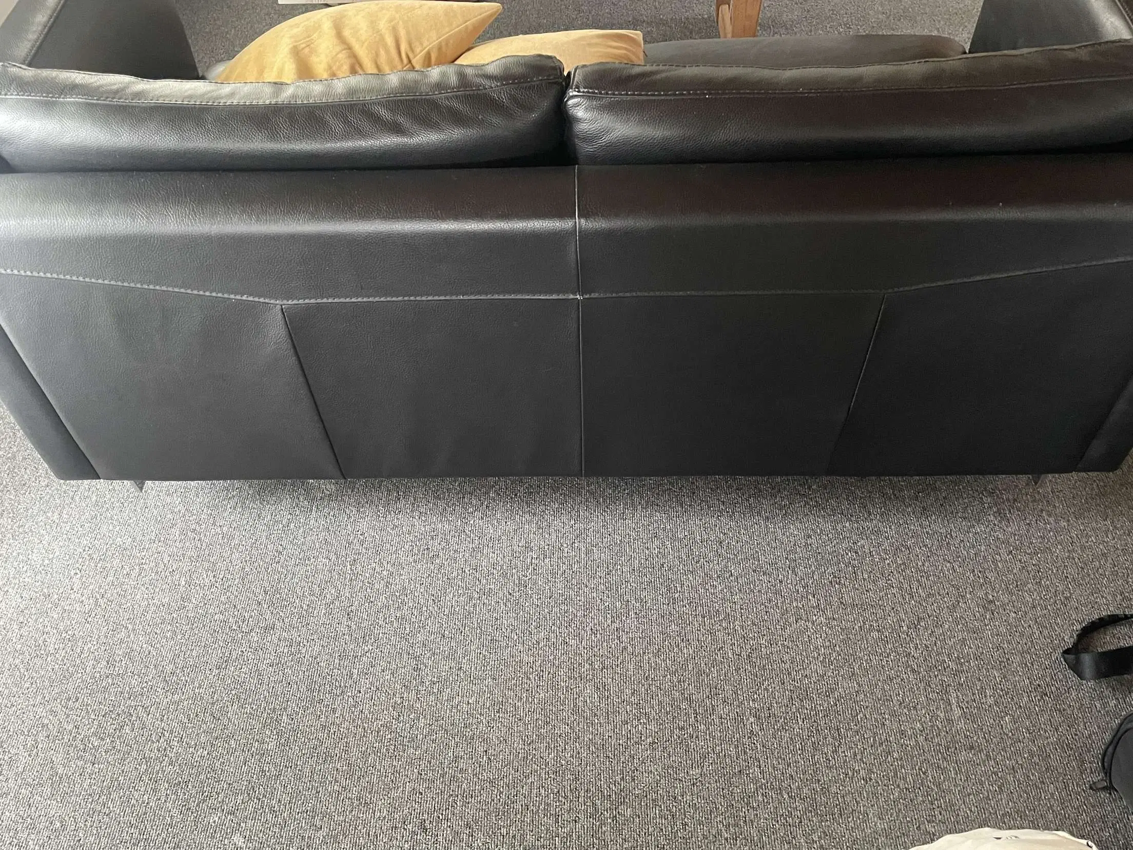 2 personers lædersofa