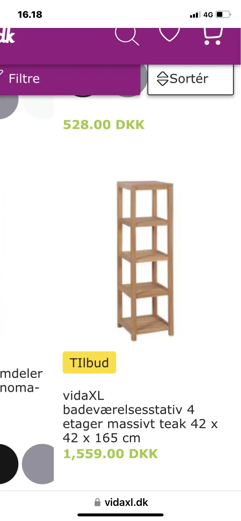 Badeværelse møbler