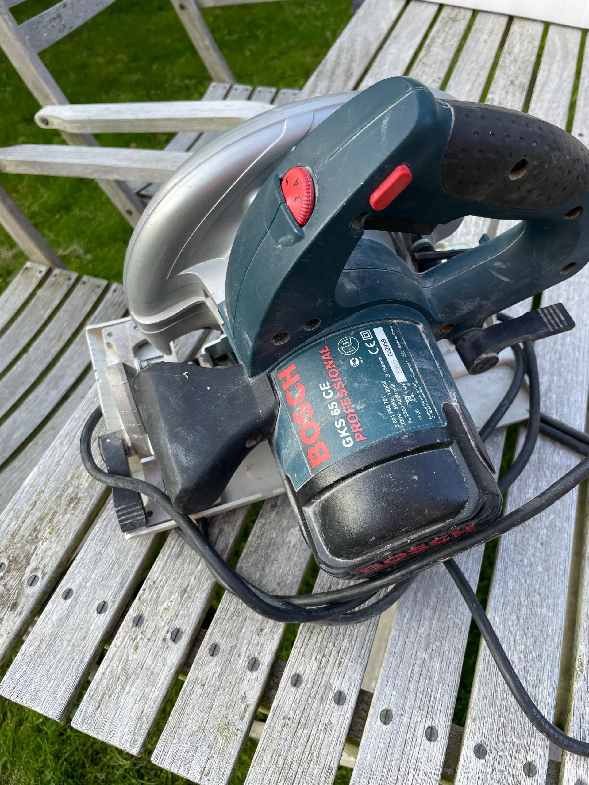 Bosch Rundsav GKS 65 GCE PROFESSIONAL Håndholdt