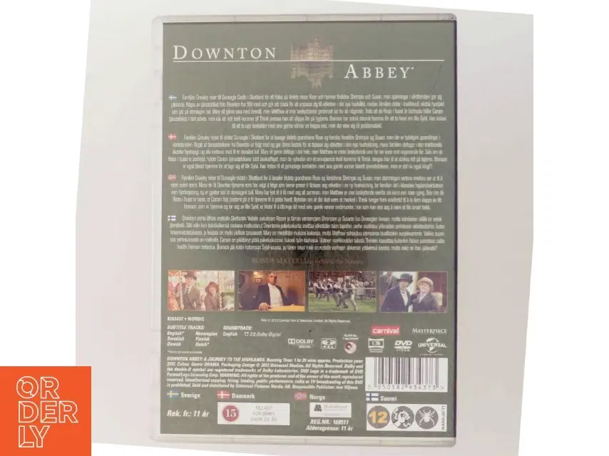 Downton Abbey DVD fra Universal