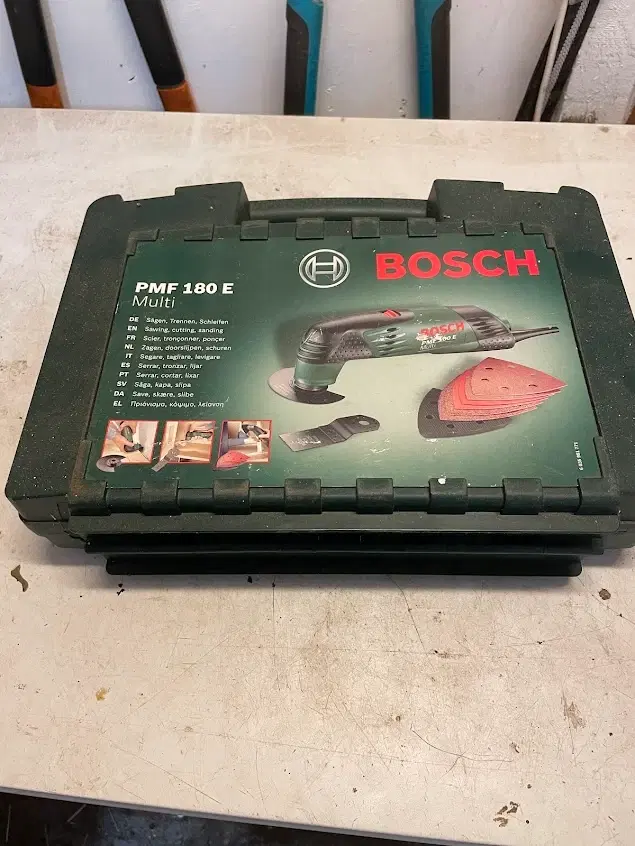 Bosch multi maskine samt andre håndværket