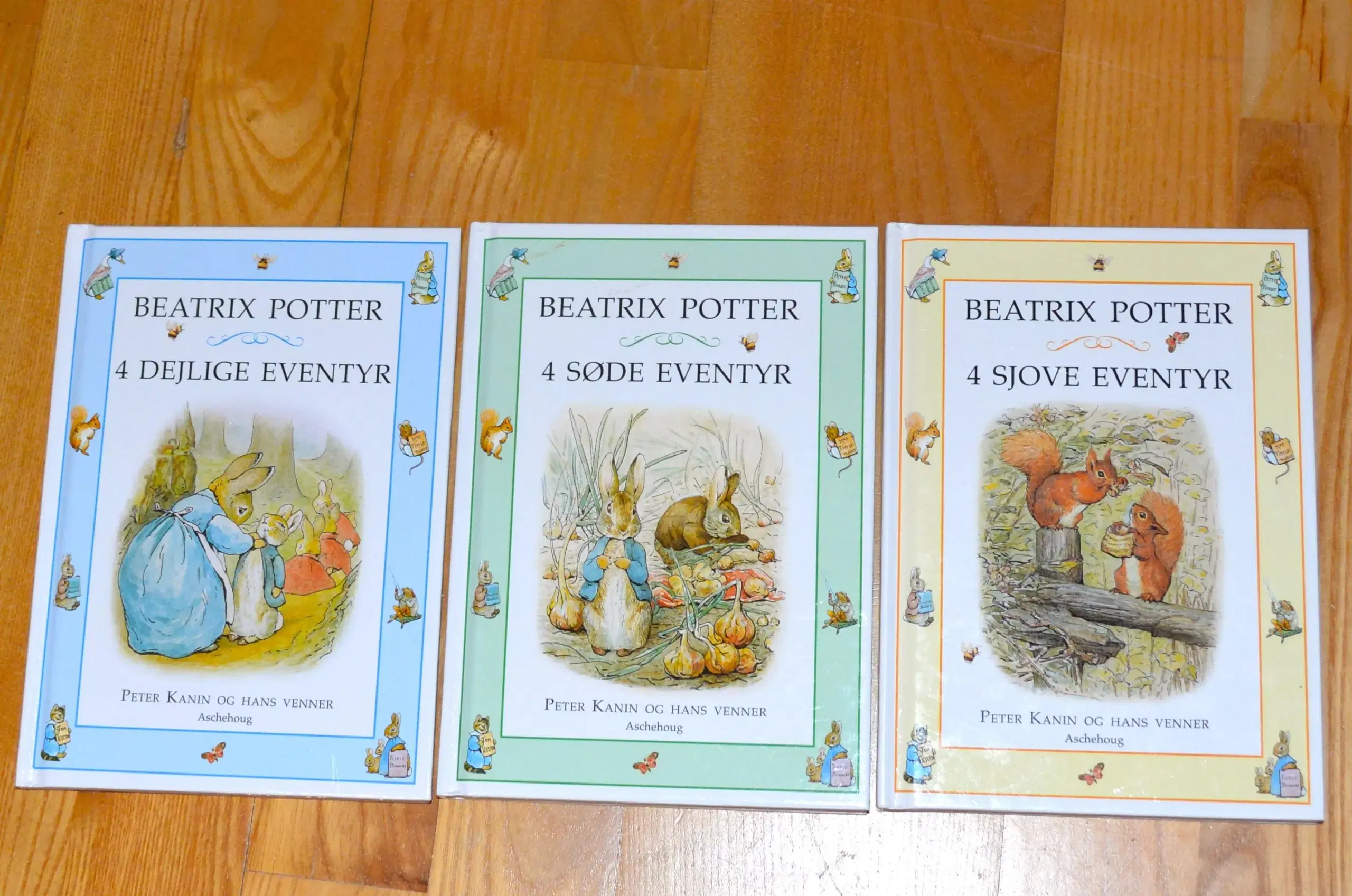 BEATRIX POTTER: Peter Kanin - 3 stk