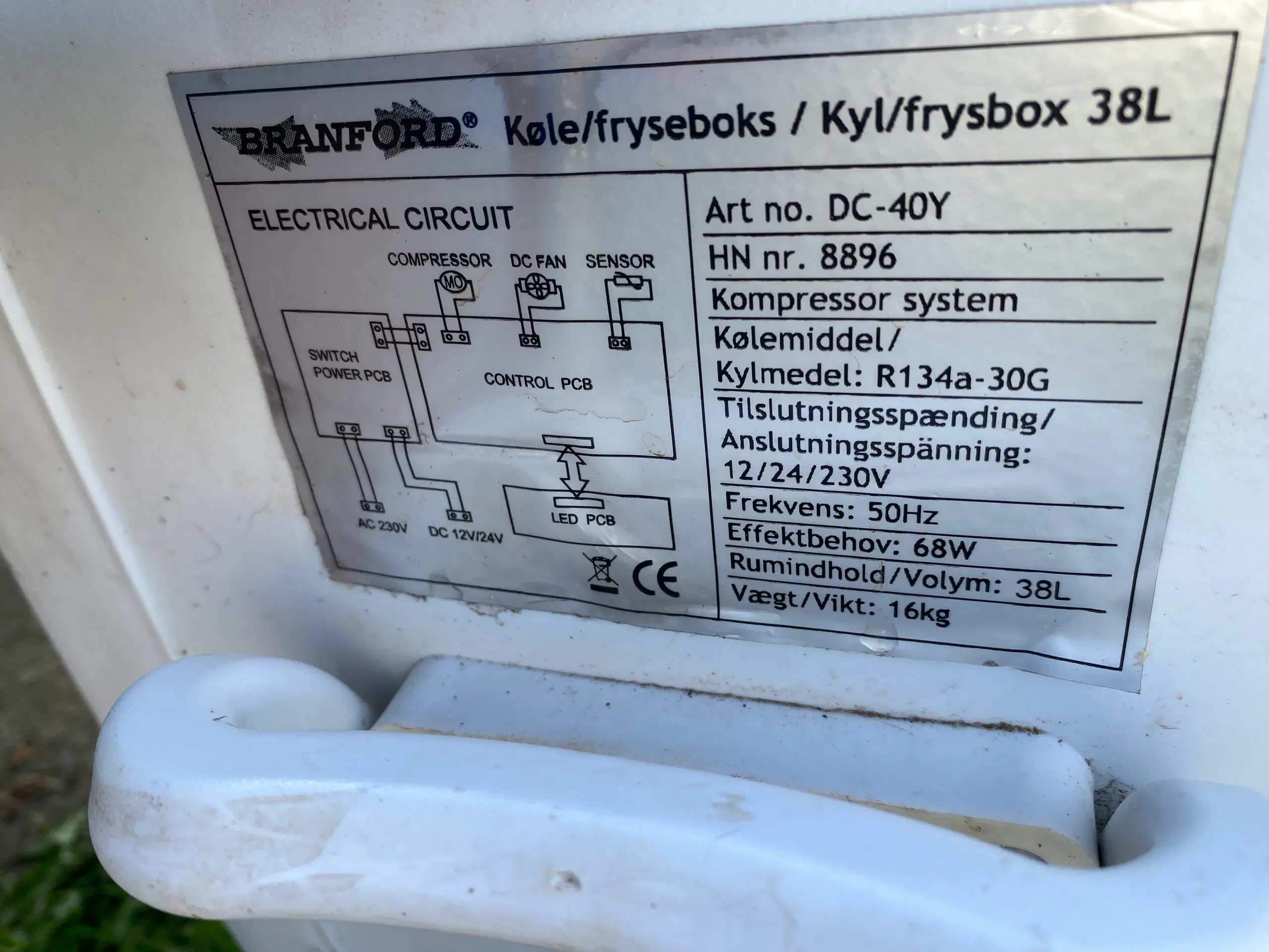 Køle/fryseboks