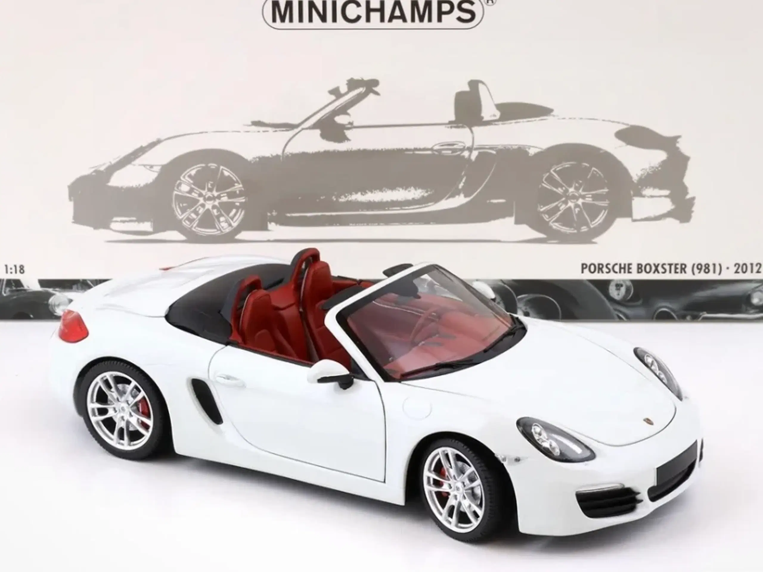 1:18 Porsche Boxster S(981) 2012