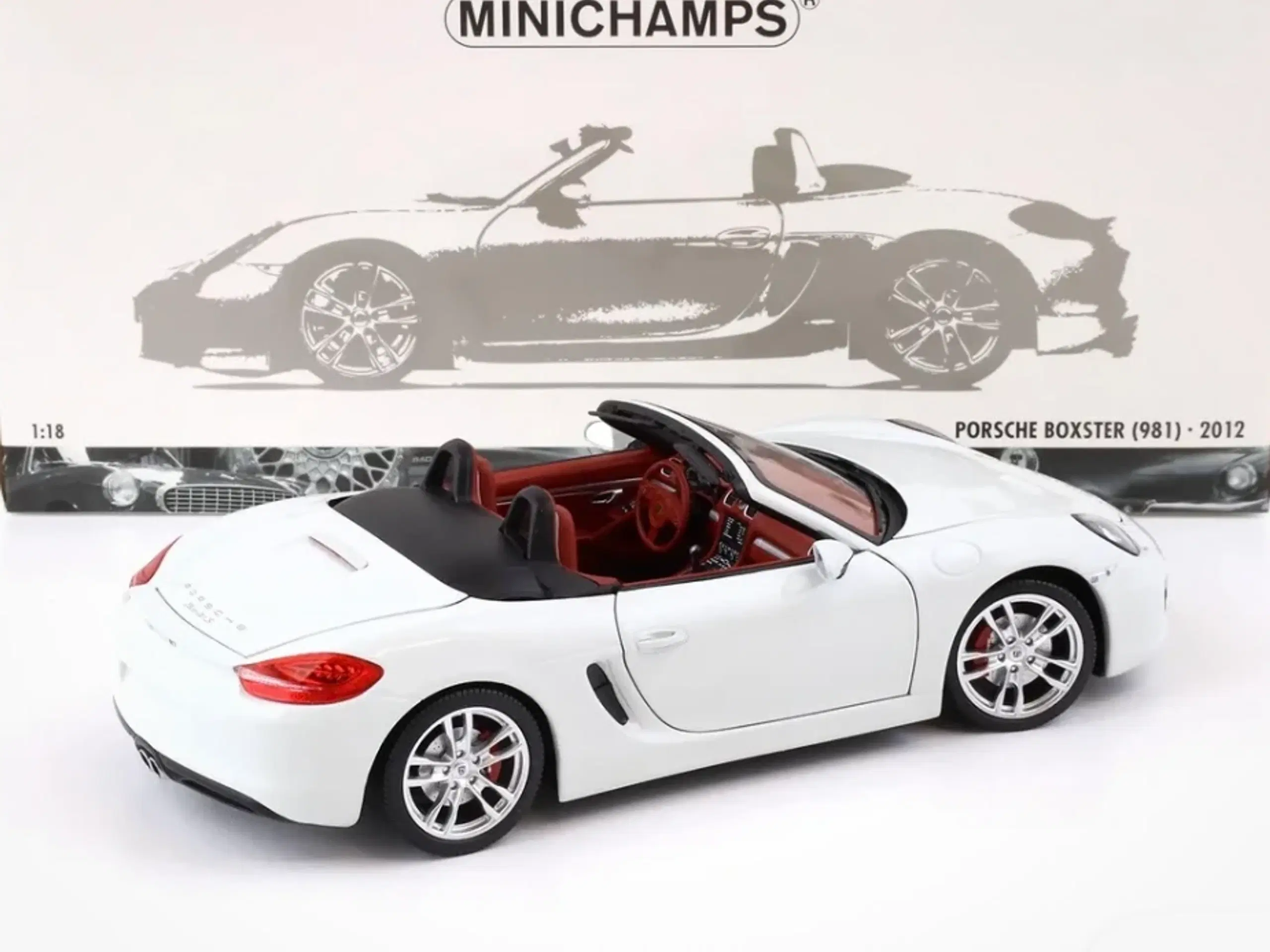 1:18 Porsche Boxster S(981) 2012