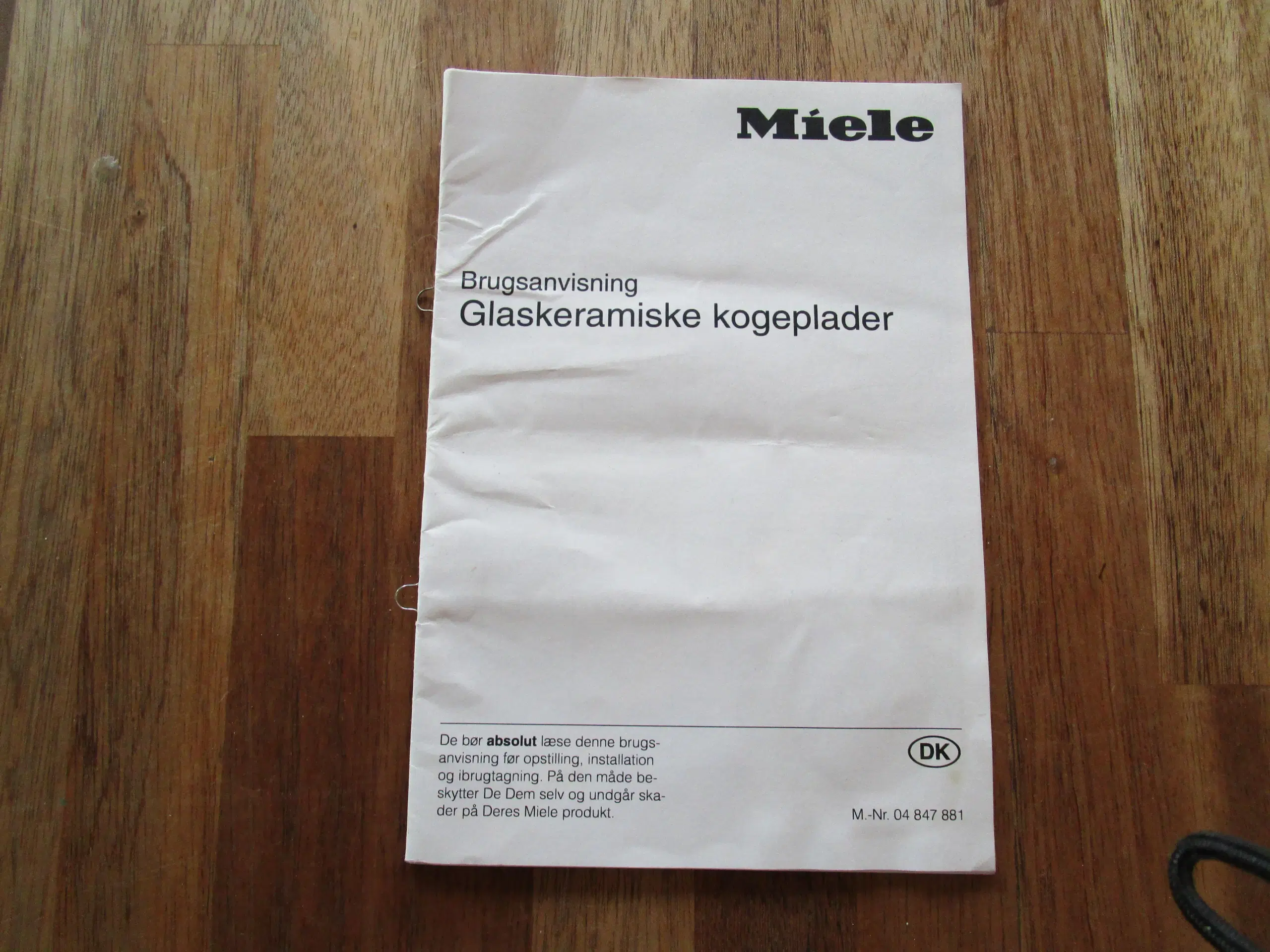 Miele glaskeramiske kogeplader