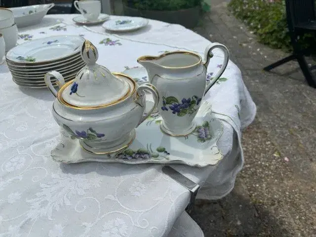 porcelæn kaffestel