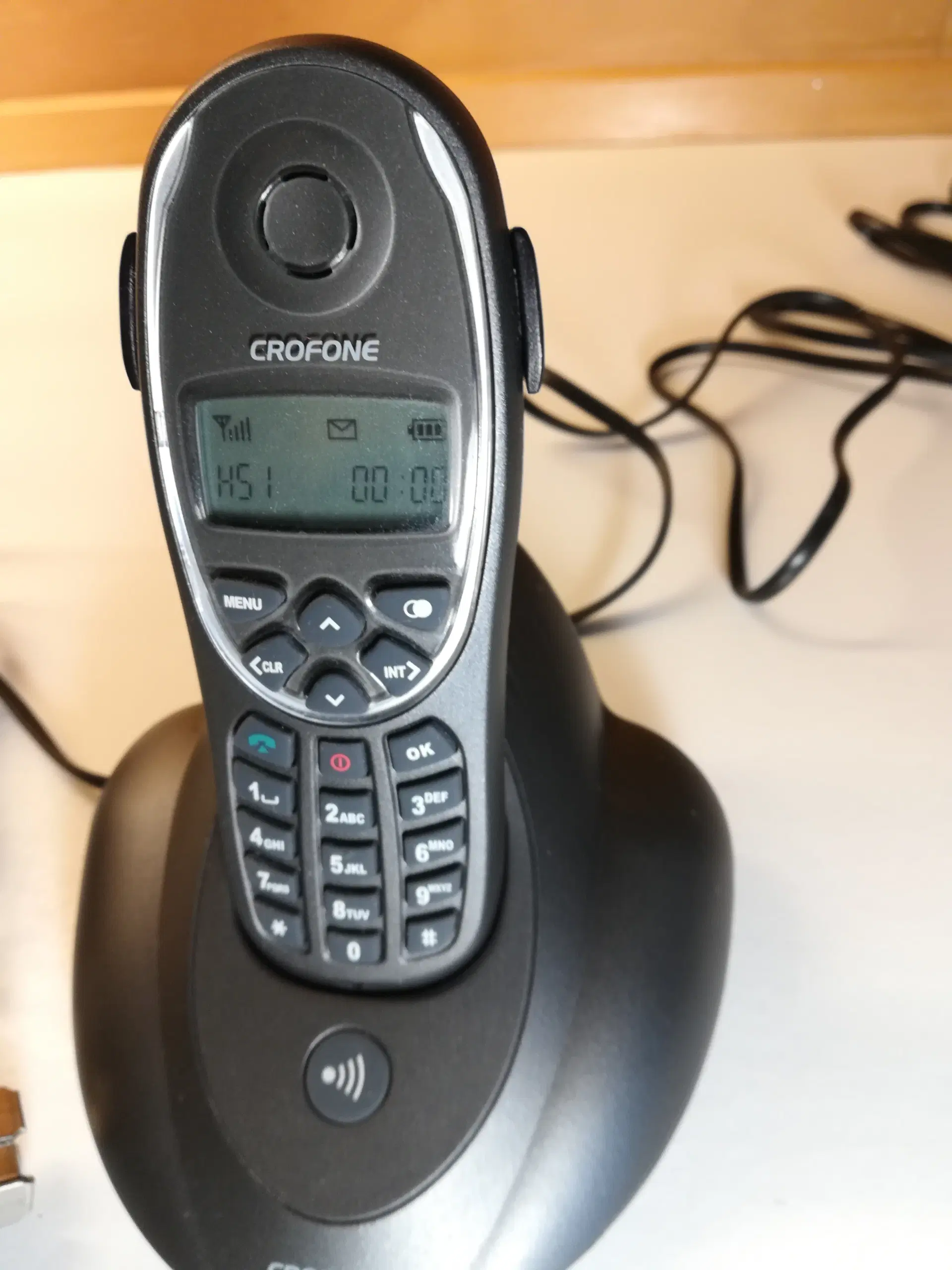 Crofone Dect ADP-1200 trådløs fastnettelefon