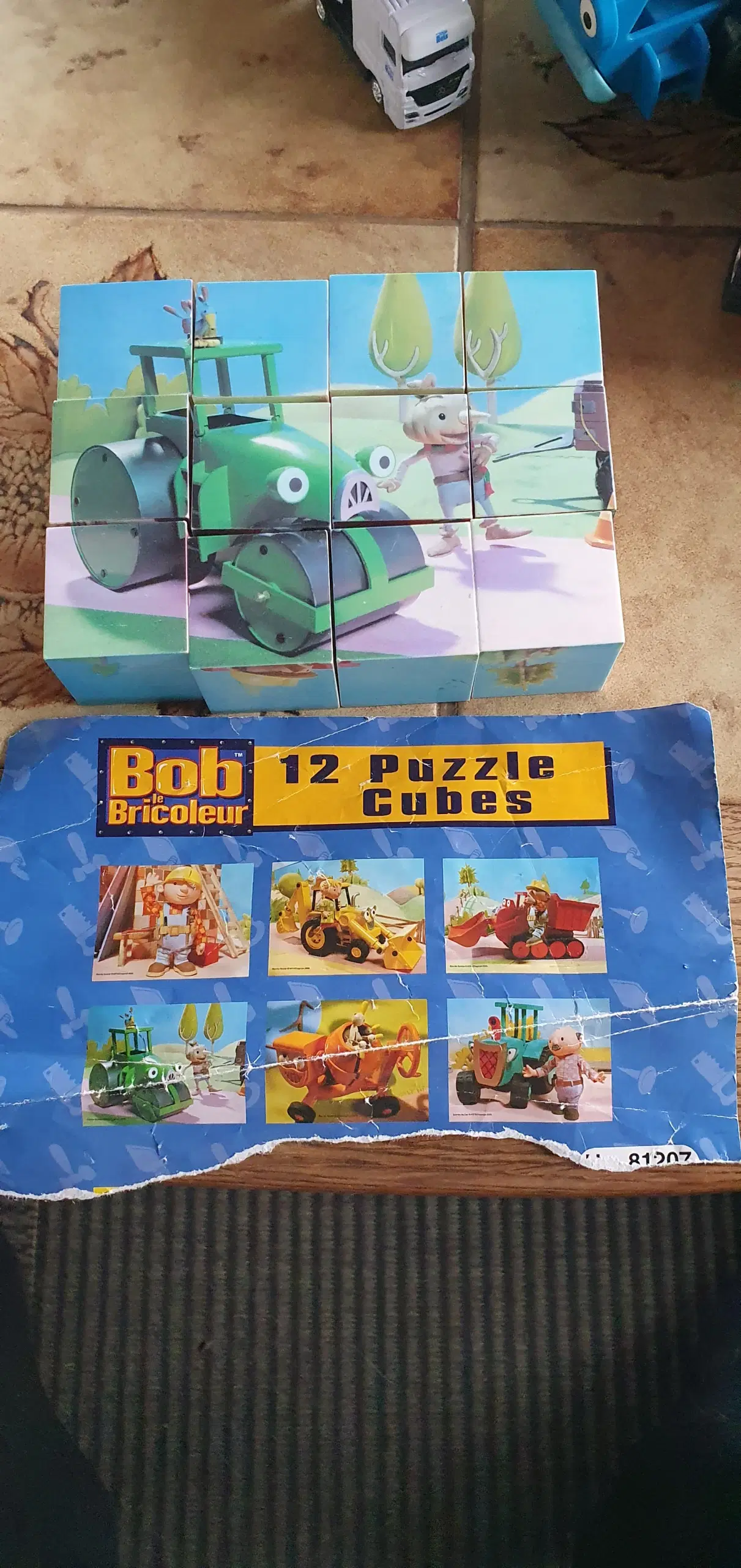 Byggemand Bob puzzlespil