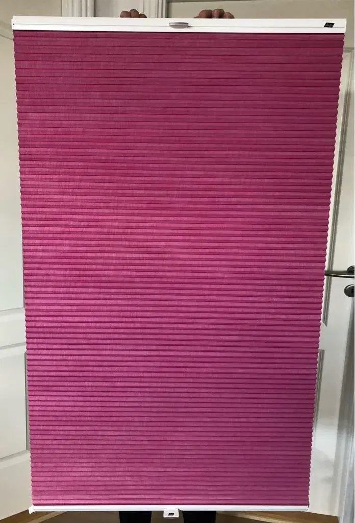 Luxaflex pink/hvid str 705 x 120