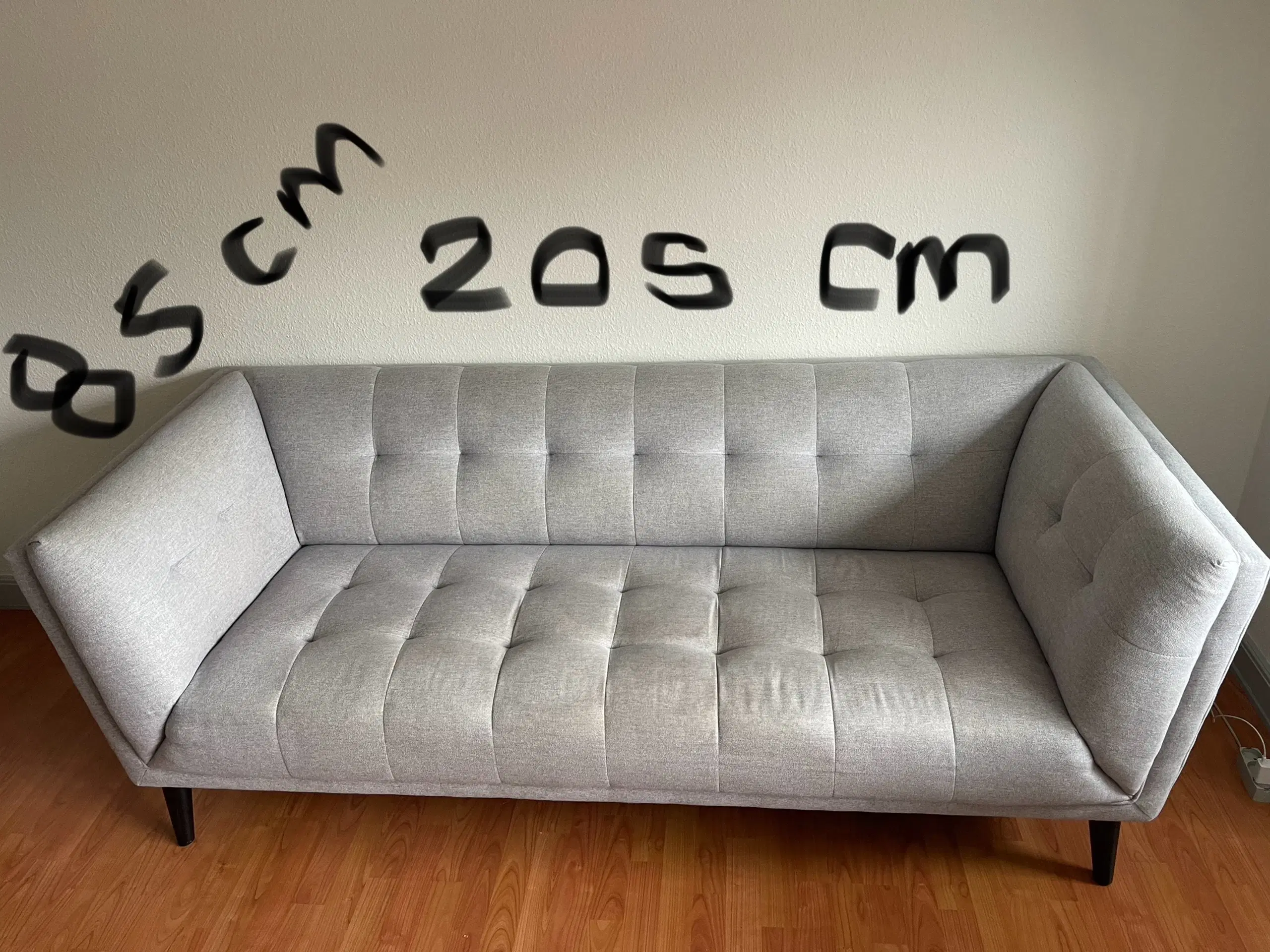 3 personers sofa