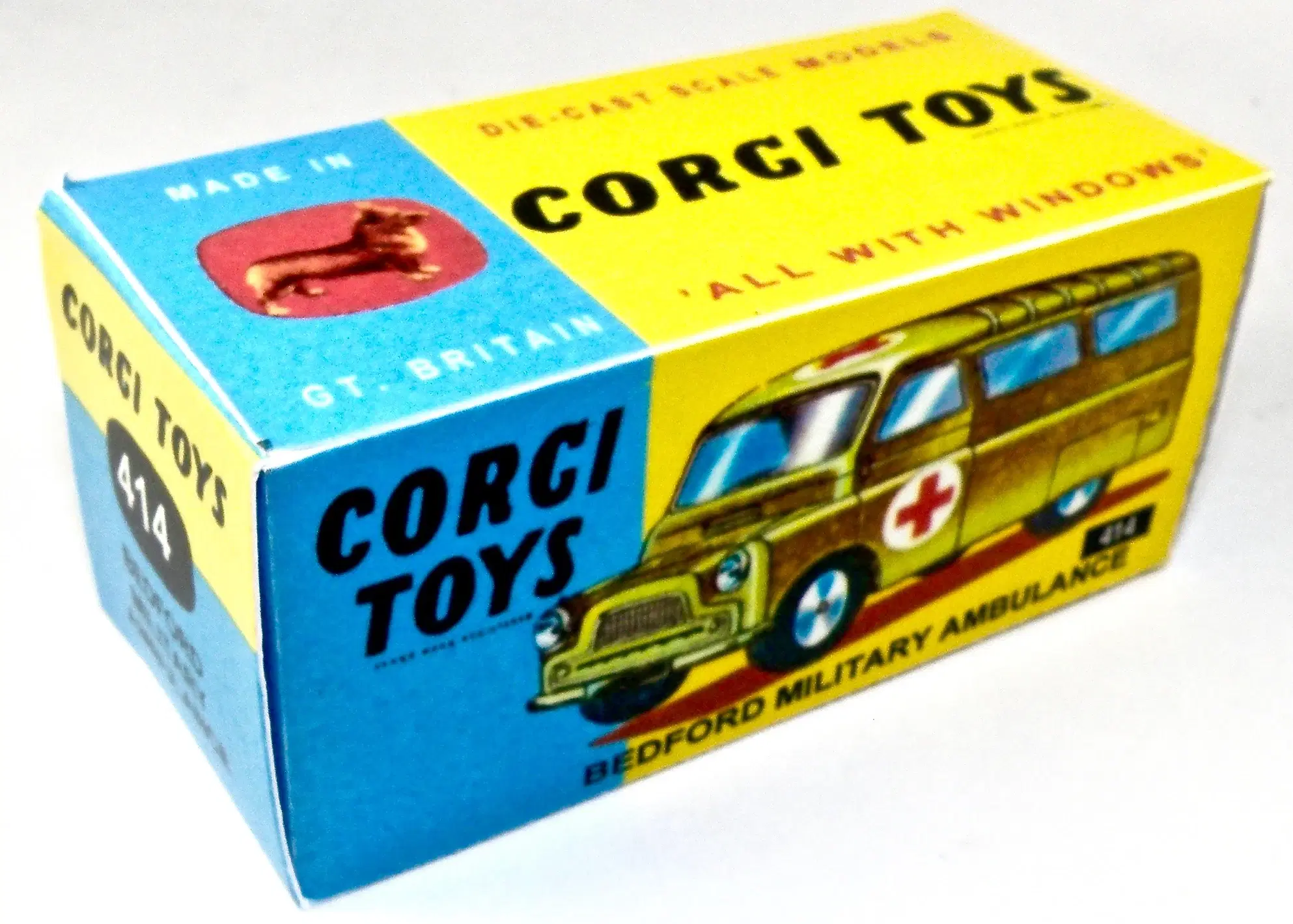 CORGI-TOYS - nye reproboxe til gamle biler - stk