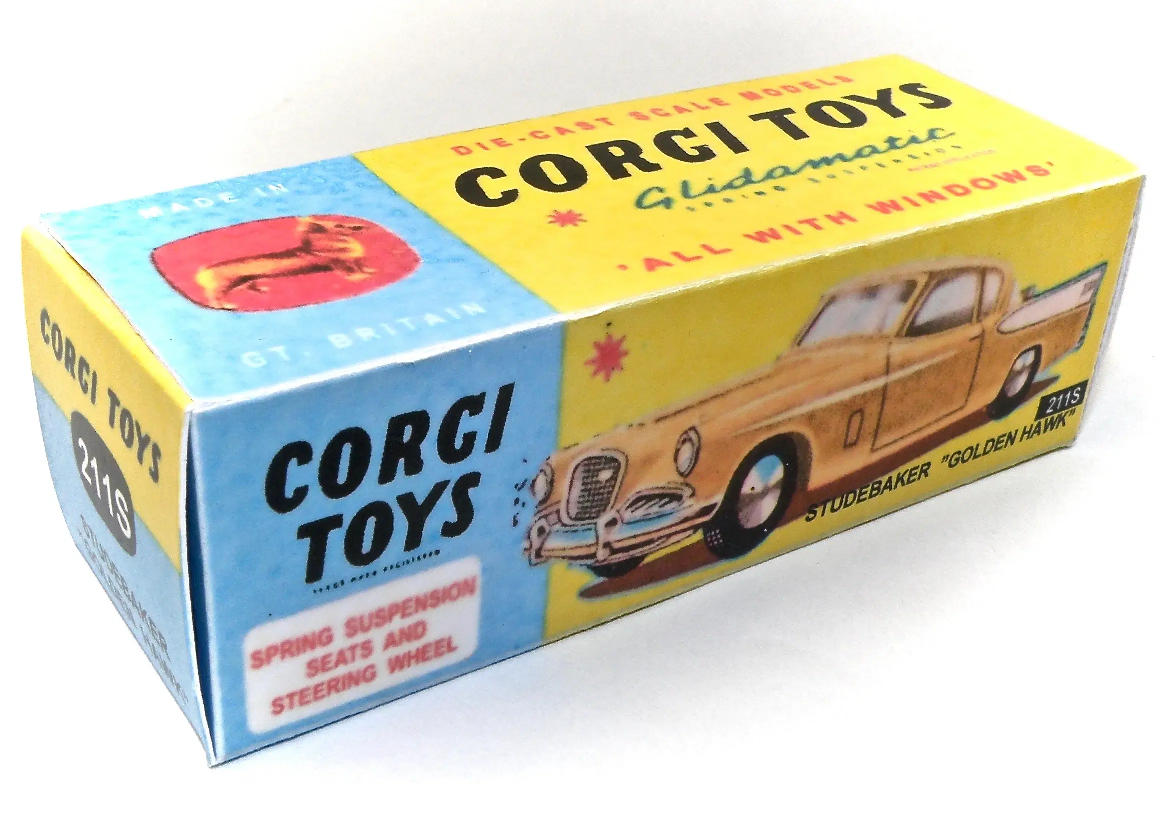 CORGI-TOYS - nye reproboxe til gamle biler - stk