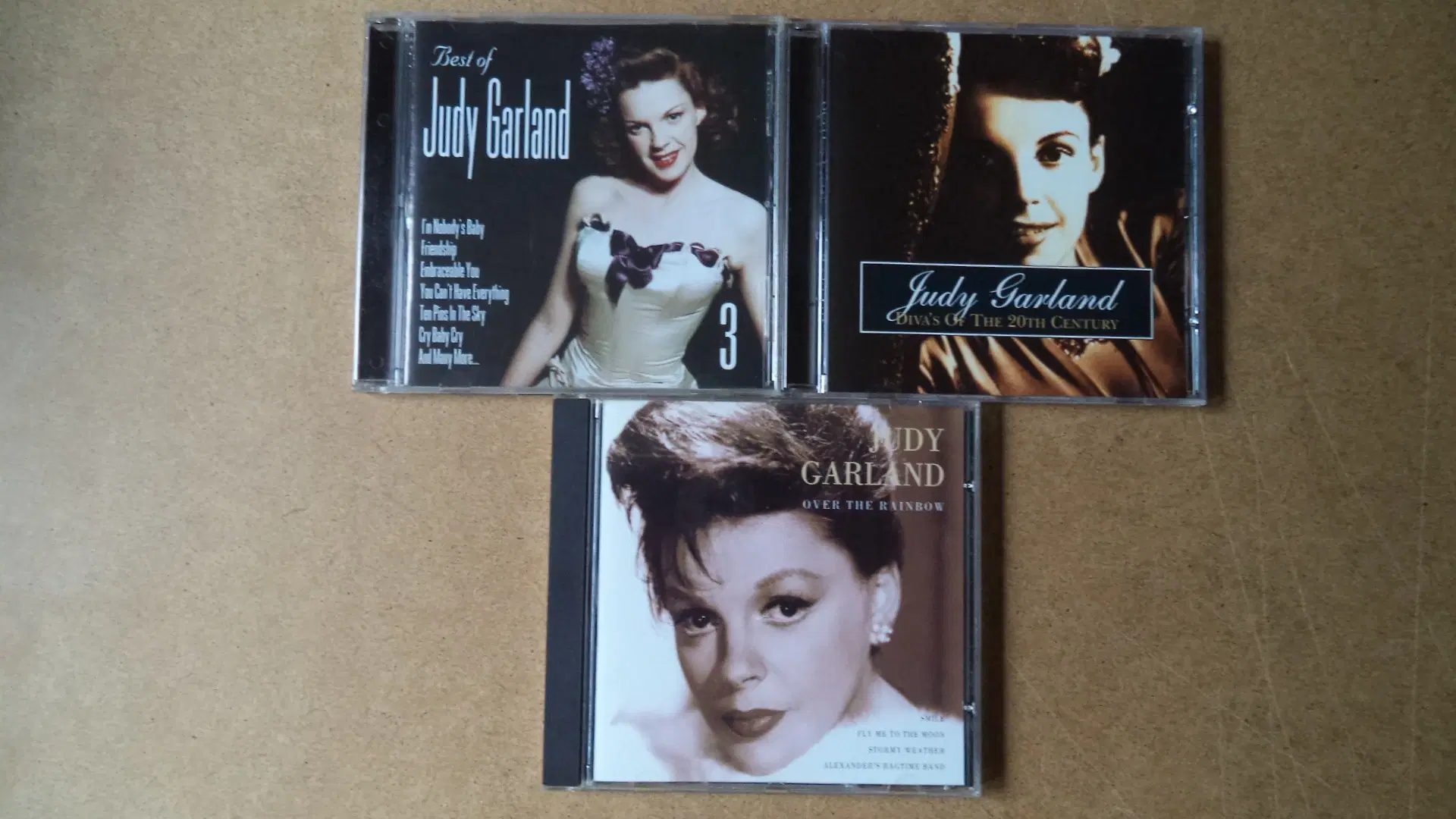 JUDY GARLAND  CDer sælges stykvis Velholdte origi