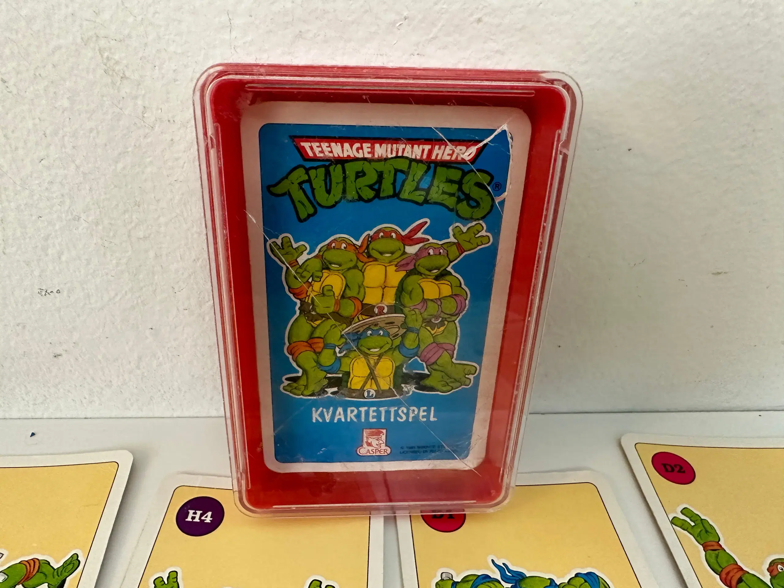 'Turtles - Kvartettspil' 1991 Mirage Studios