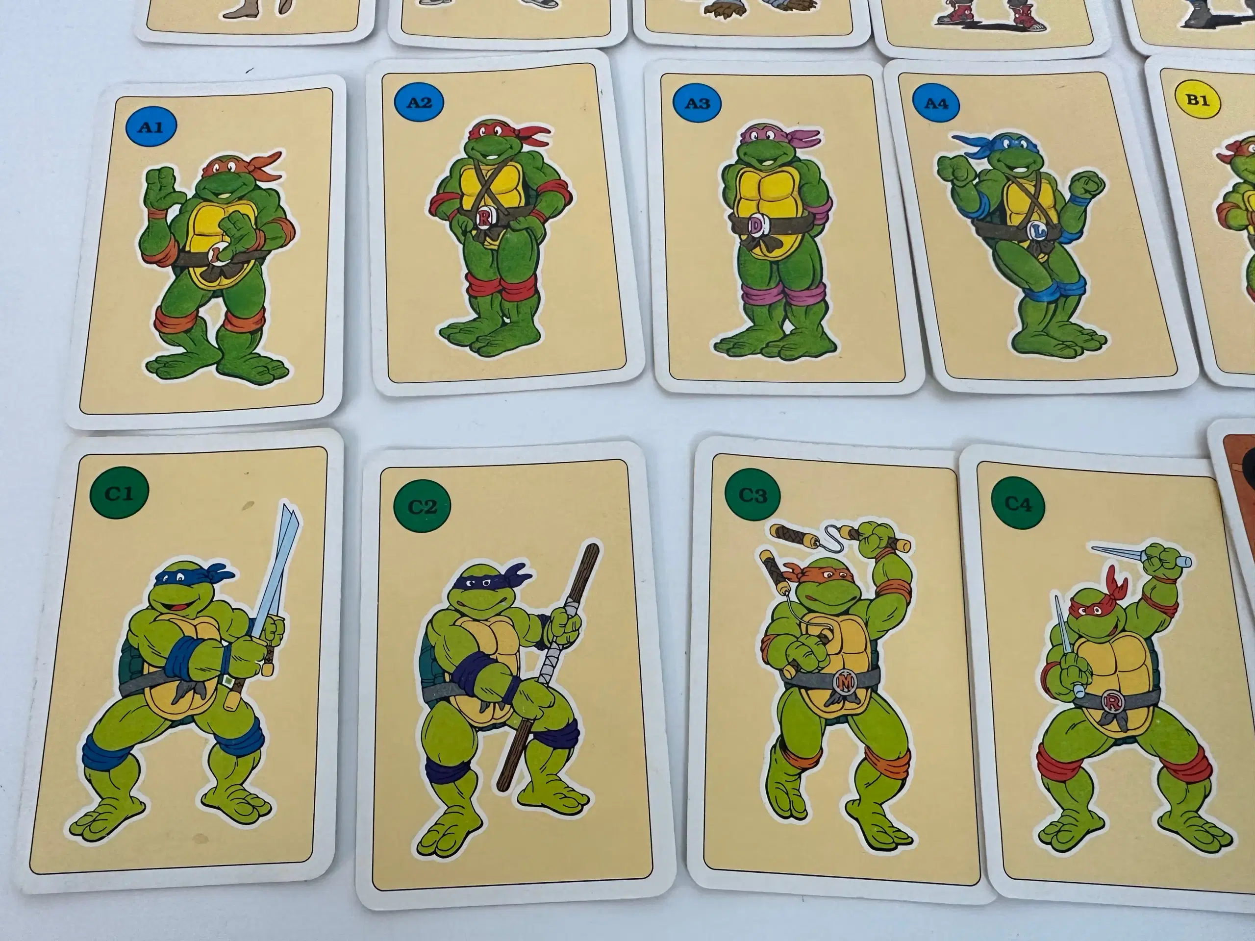 'Turtles - Kvartettspil' 1991 Mirage Studios