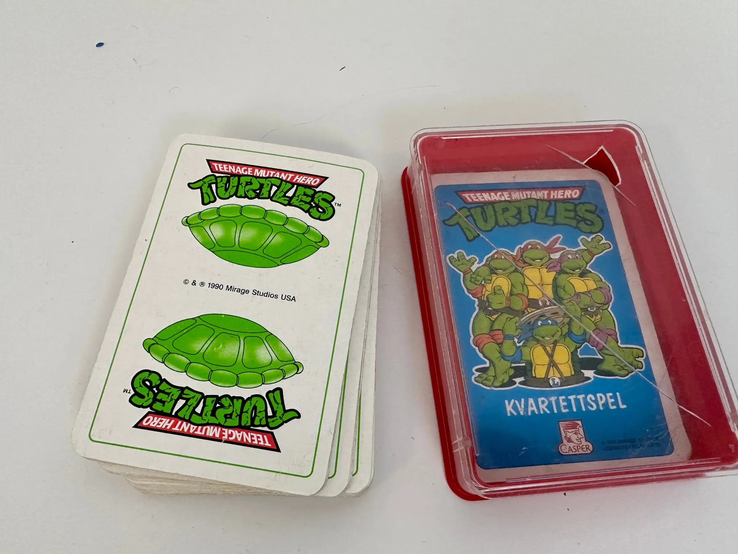 'Turtles - Kvartettspil' 1991 Mirage Studios