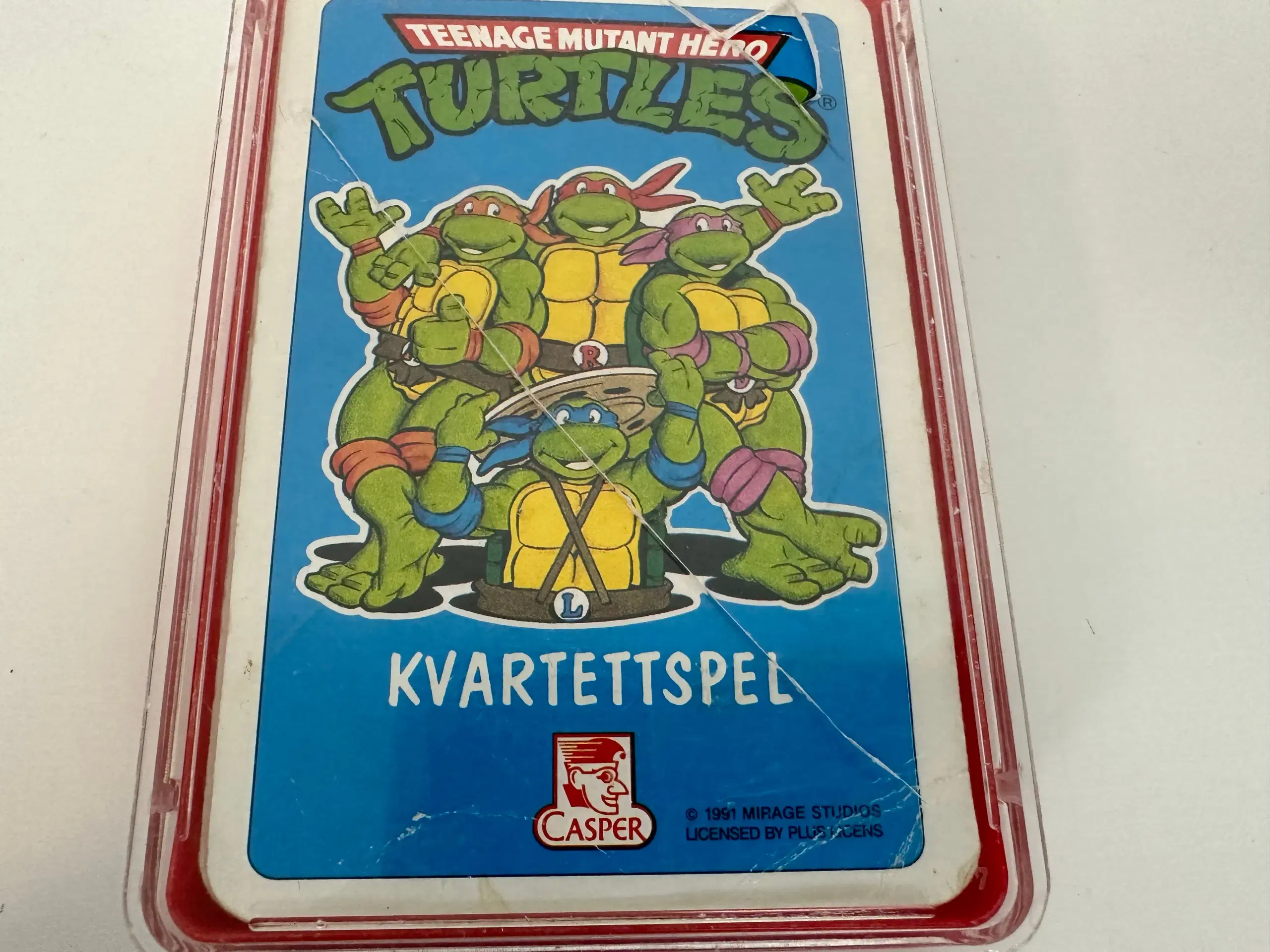 'Turtles - Kvartettspil' 1991 Mirage Studios